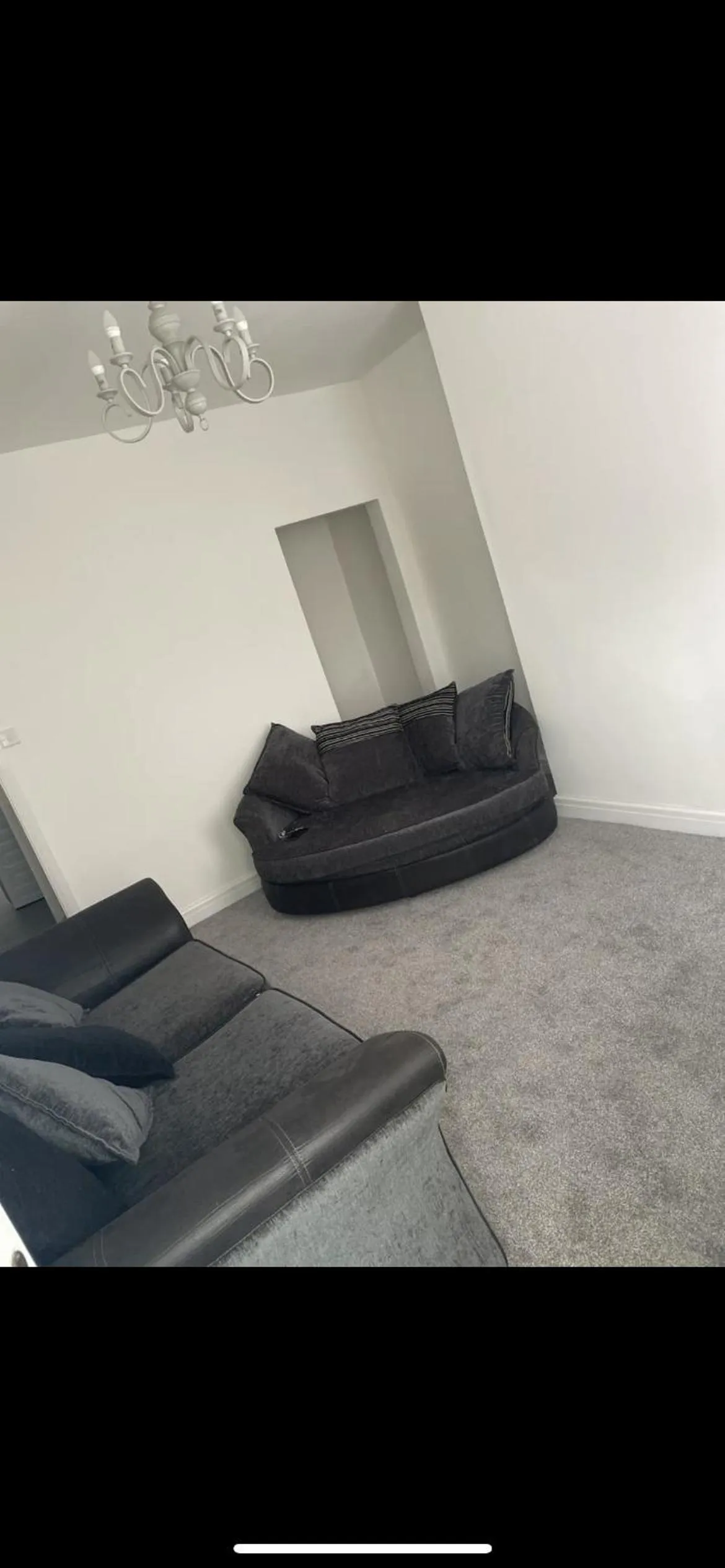 Living room in Denton House