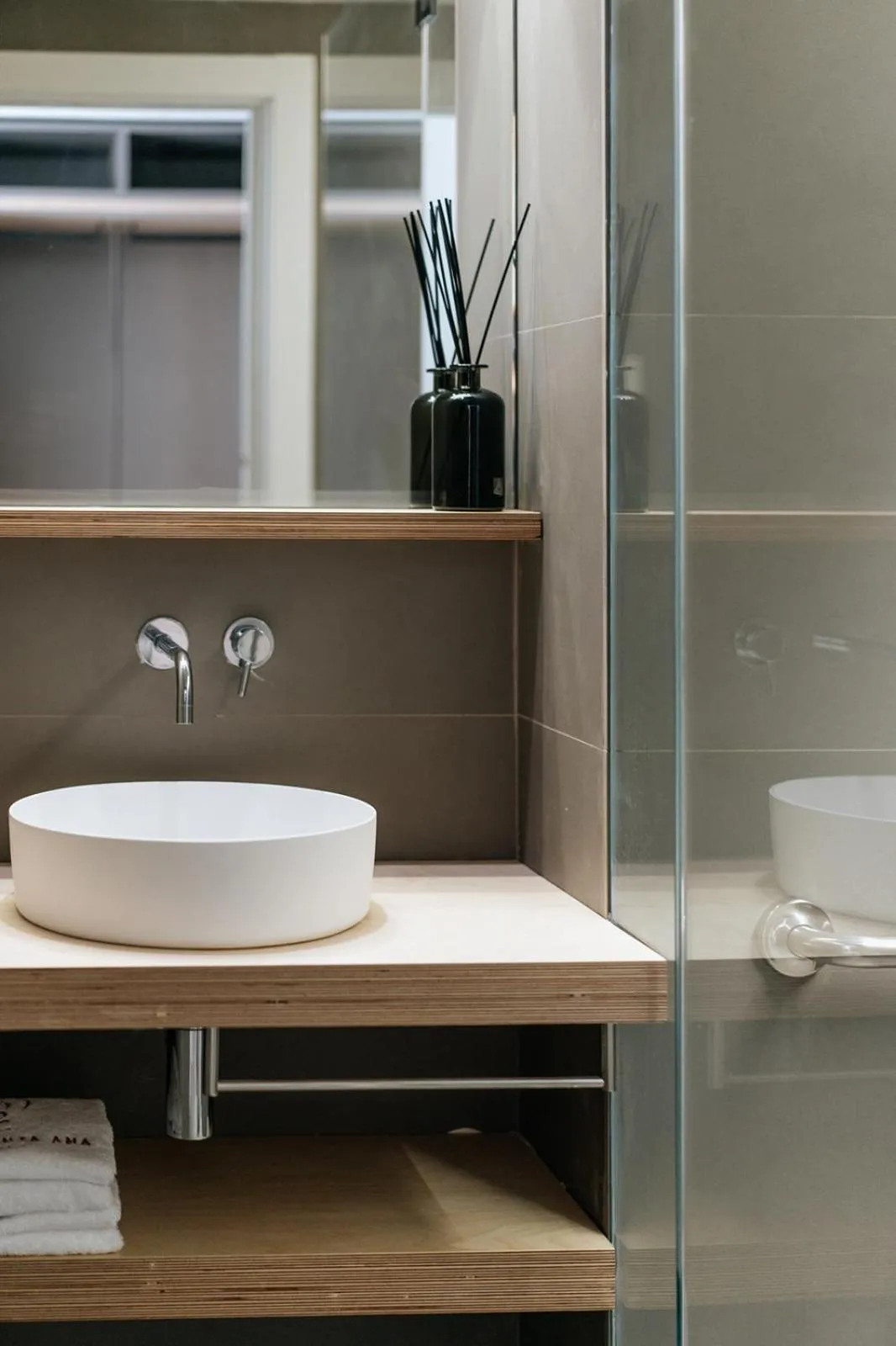 Shower in Hotel Santa Ana Tudela