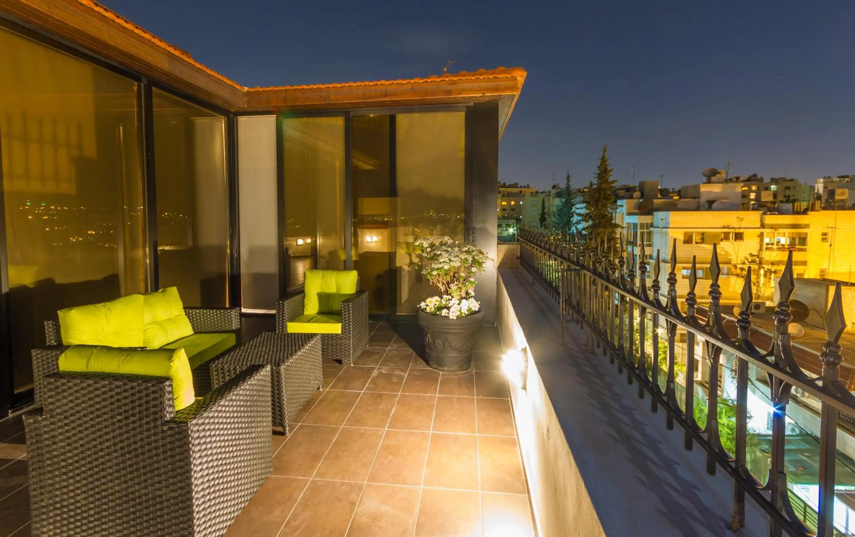 Balcony/Terrace in Nadine Hotel Suites