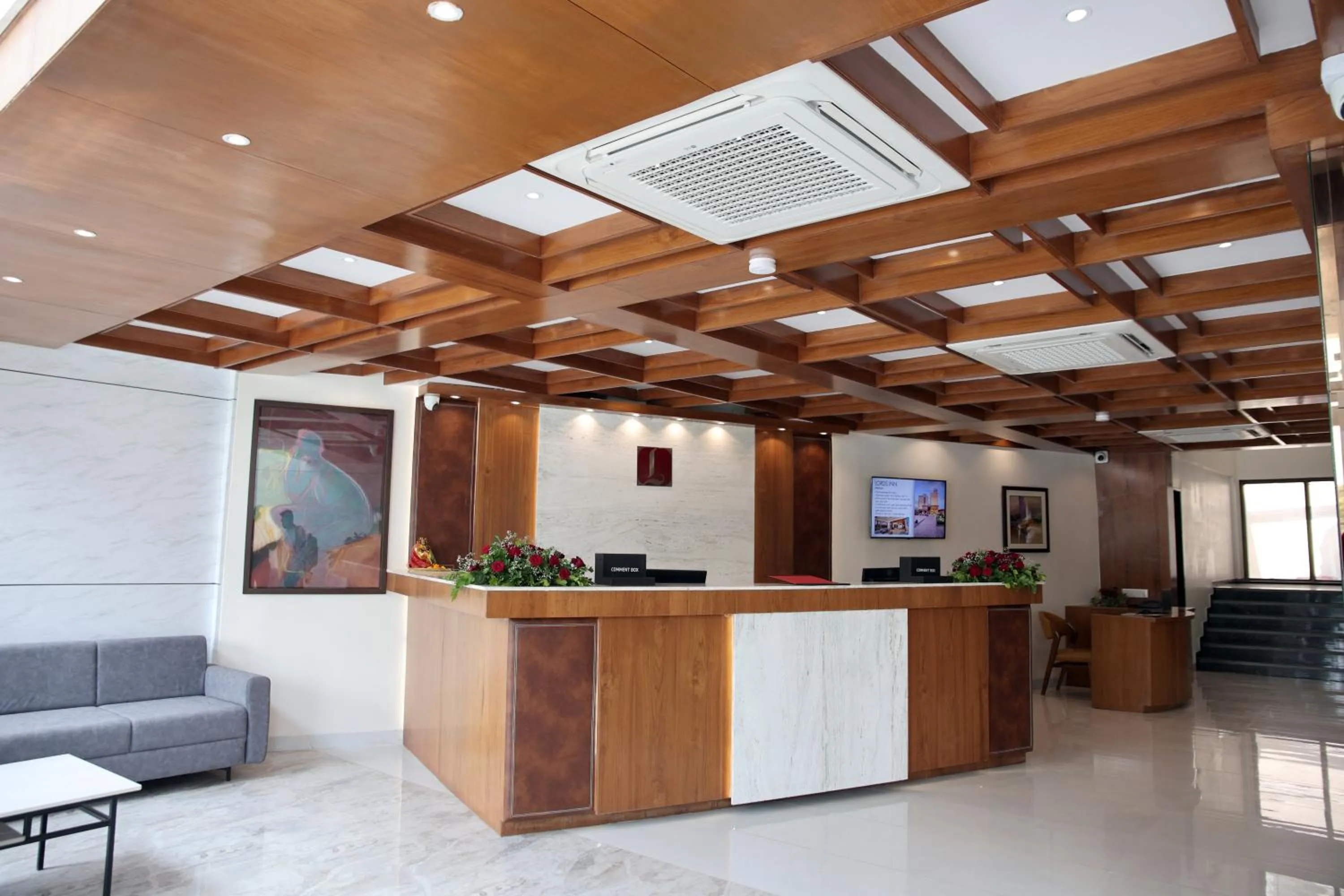 TV and multimedia in Lords Eco Inn, Ambaji