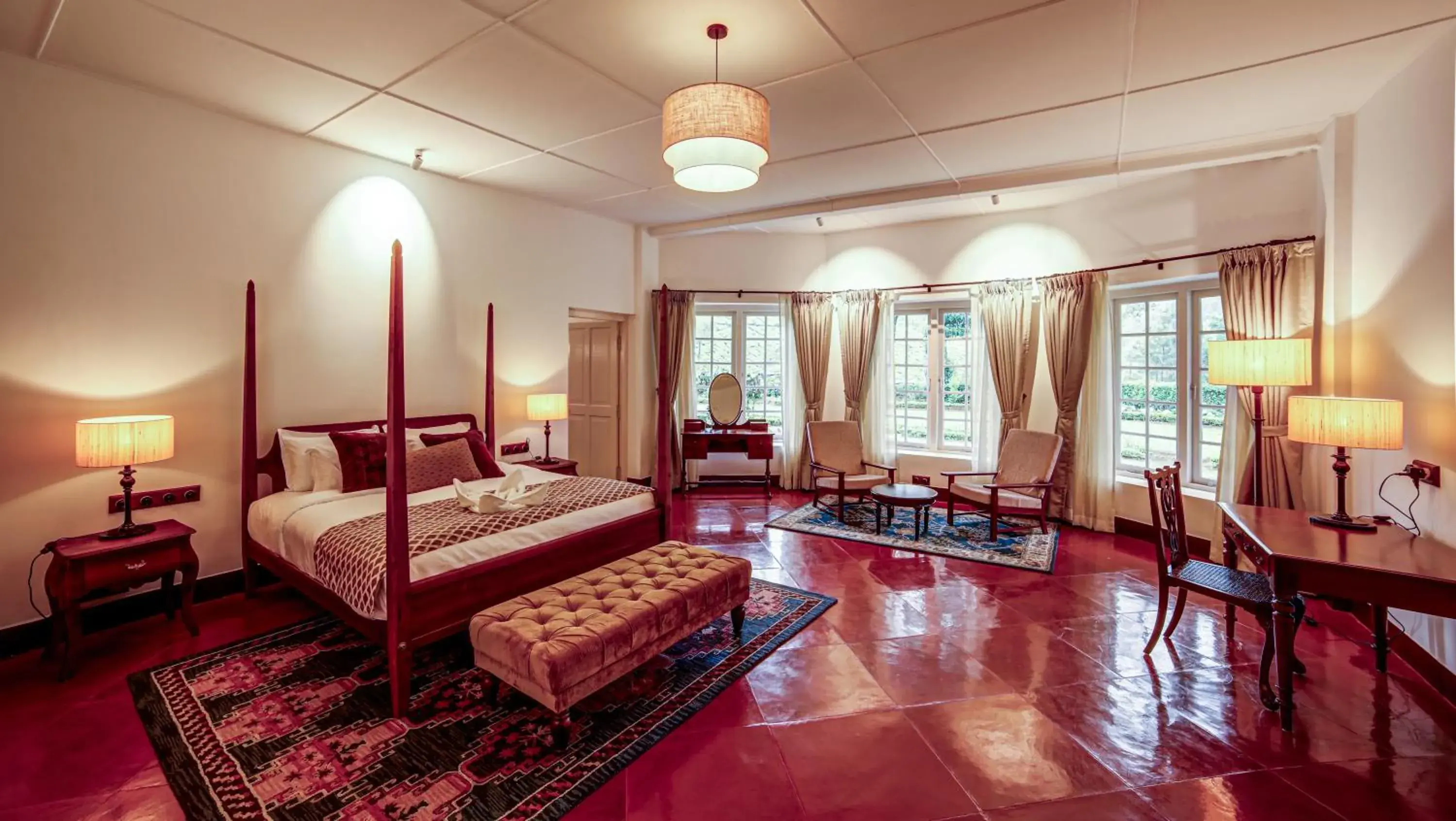 Heritage Bungalow room - Room in a Bungalow in Lockhart Bungalow Munnar - A CGH Earth SAHA Experience Heritage Bungalow room - Room in a Bungalow in Lockhart Bungalow Munnar - A CGH Earth SAHA Experience