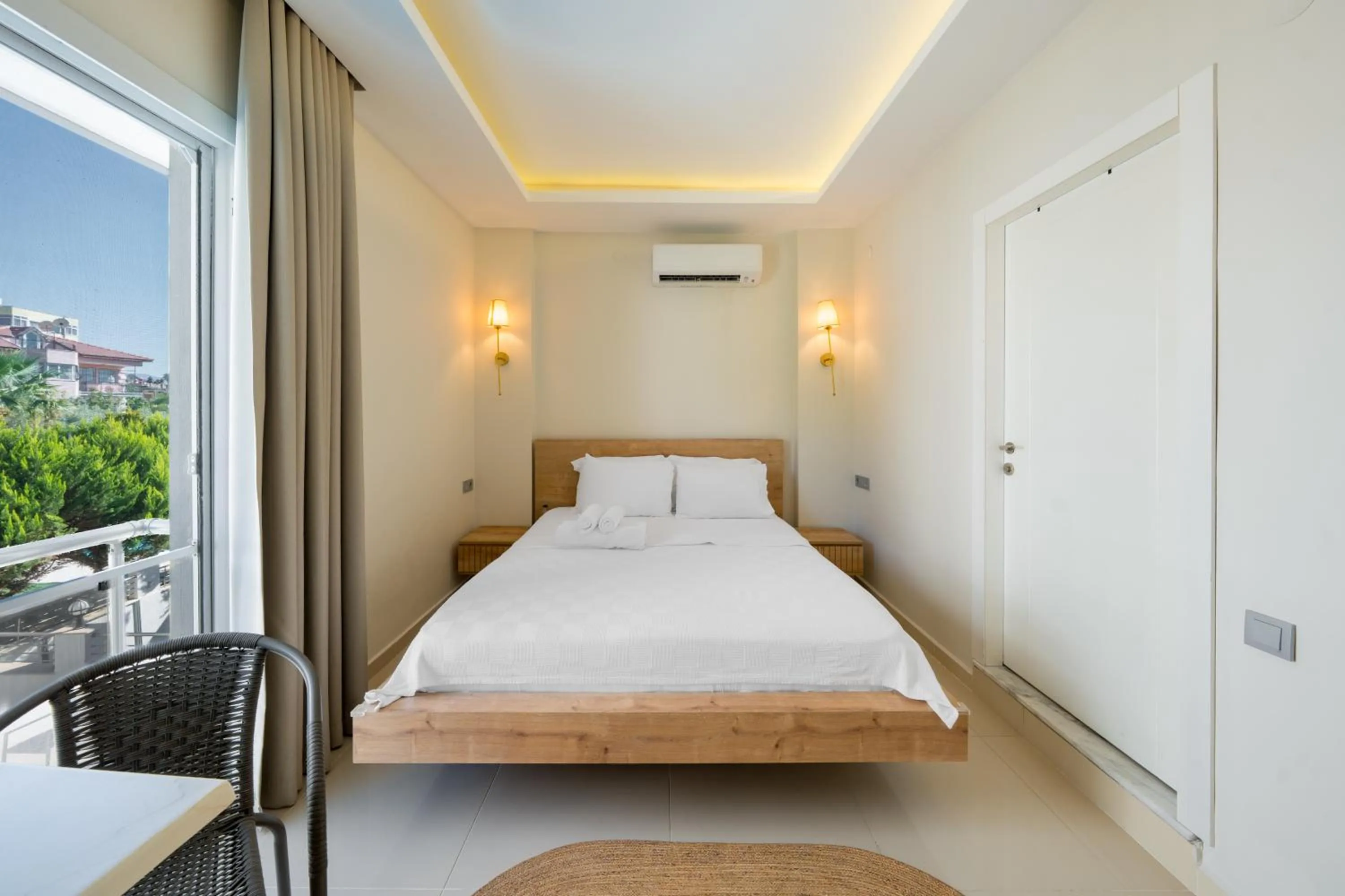 Bed in Soul House Kuşadası