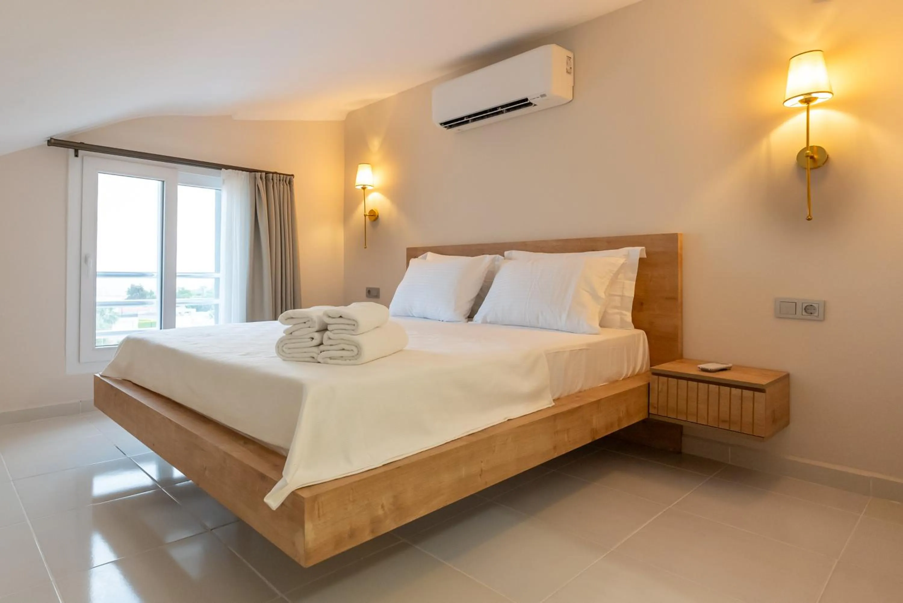 Bed in Soul House Kuşadası