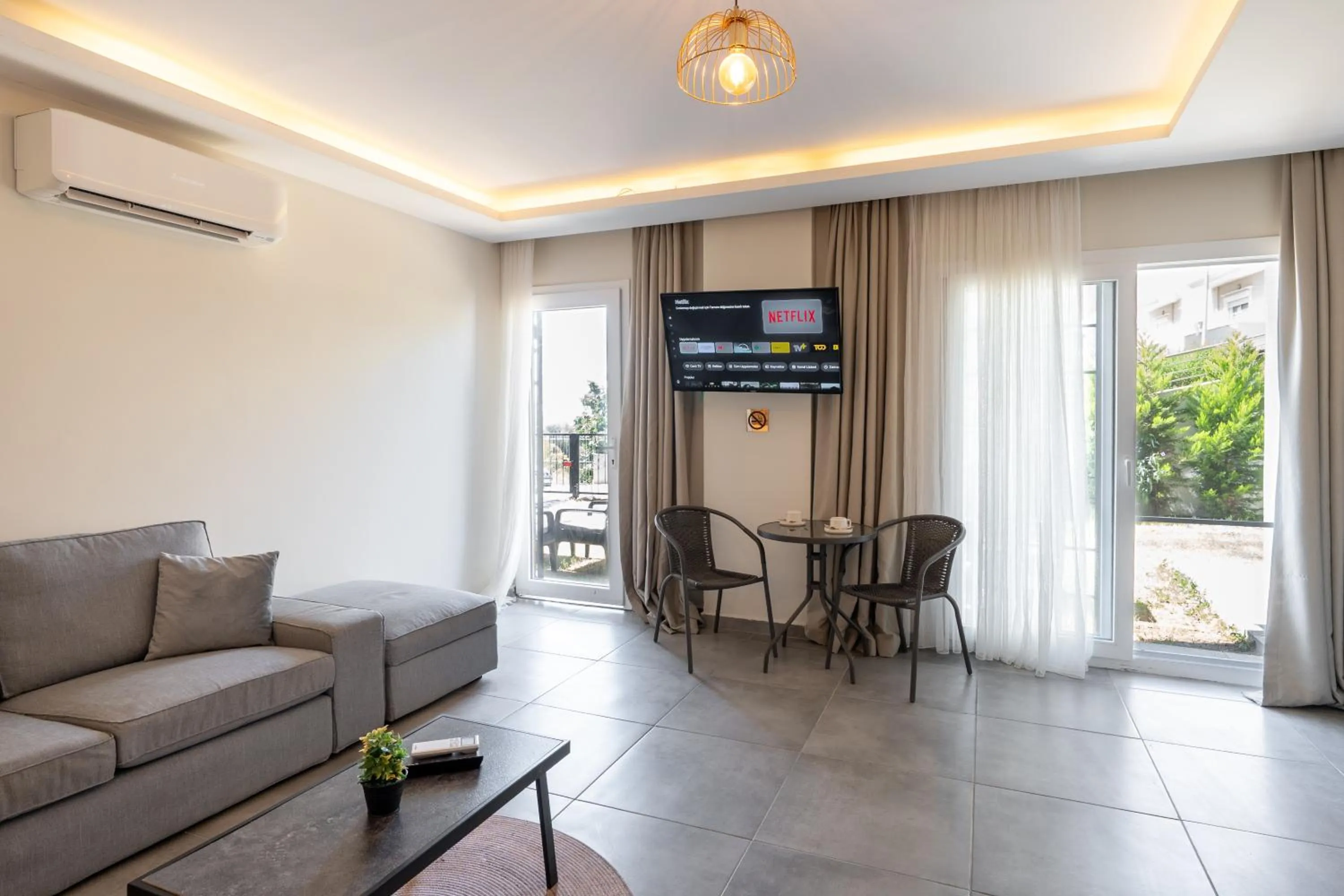 Seating area in Soul House Kuşadası