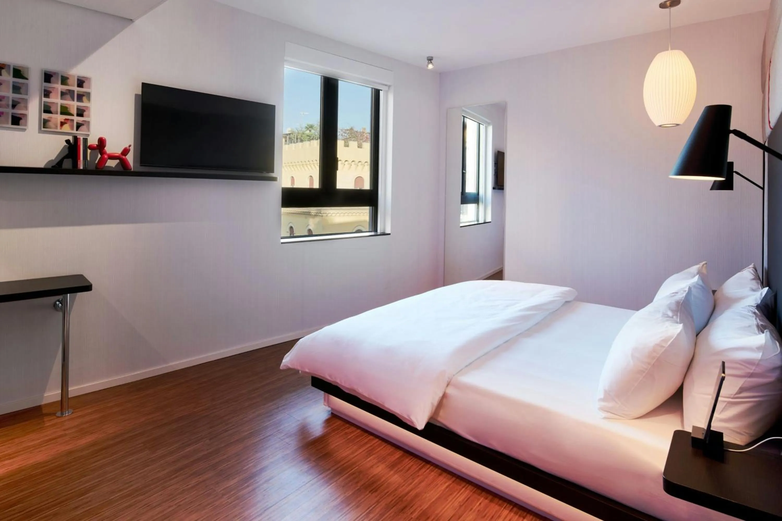 Bedroom, Bed in citizenM Rome Isola Tiberina