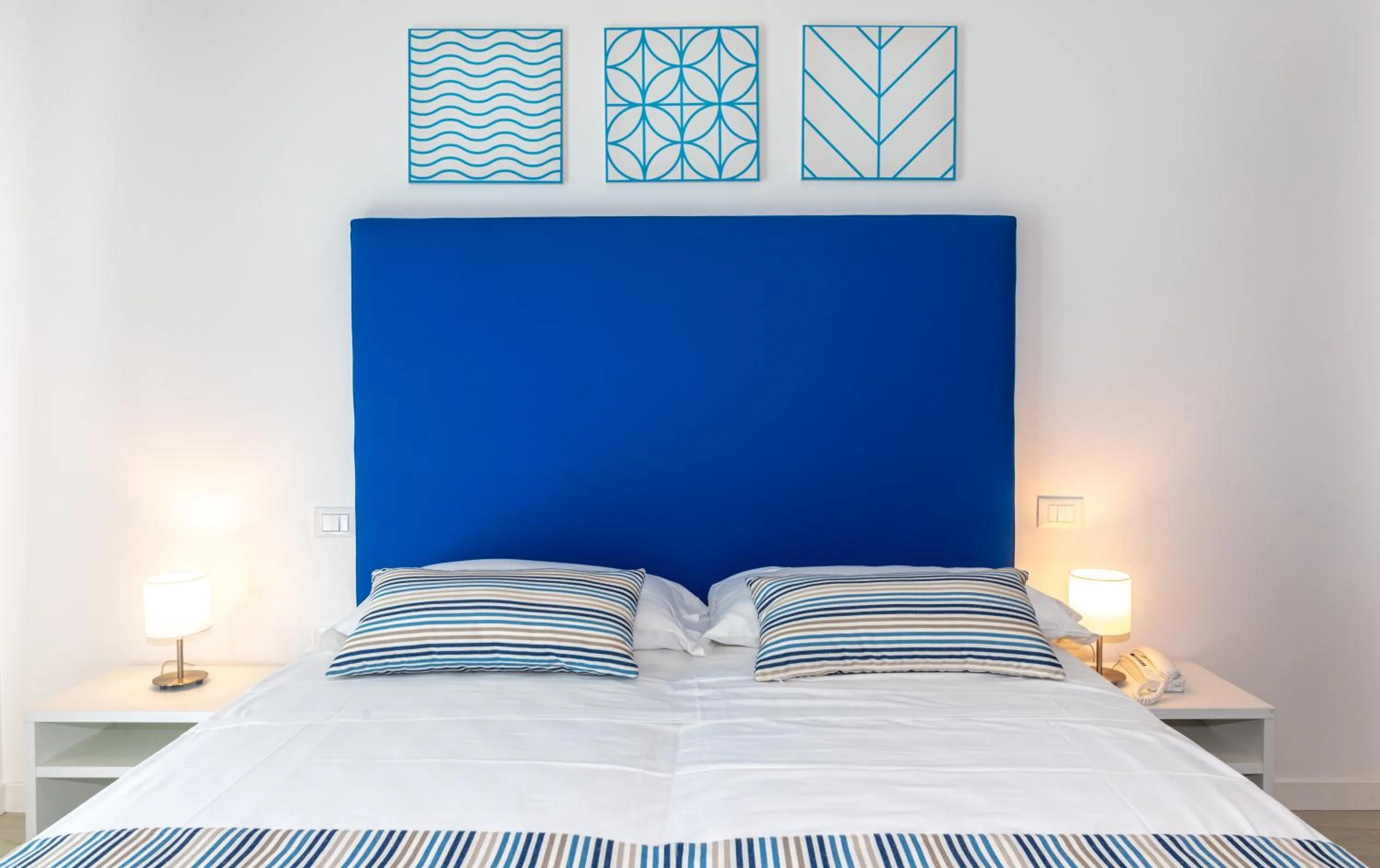 Bed in Hotel Paolina