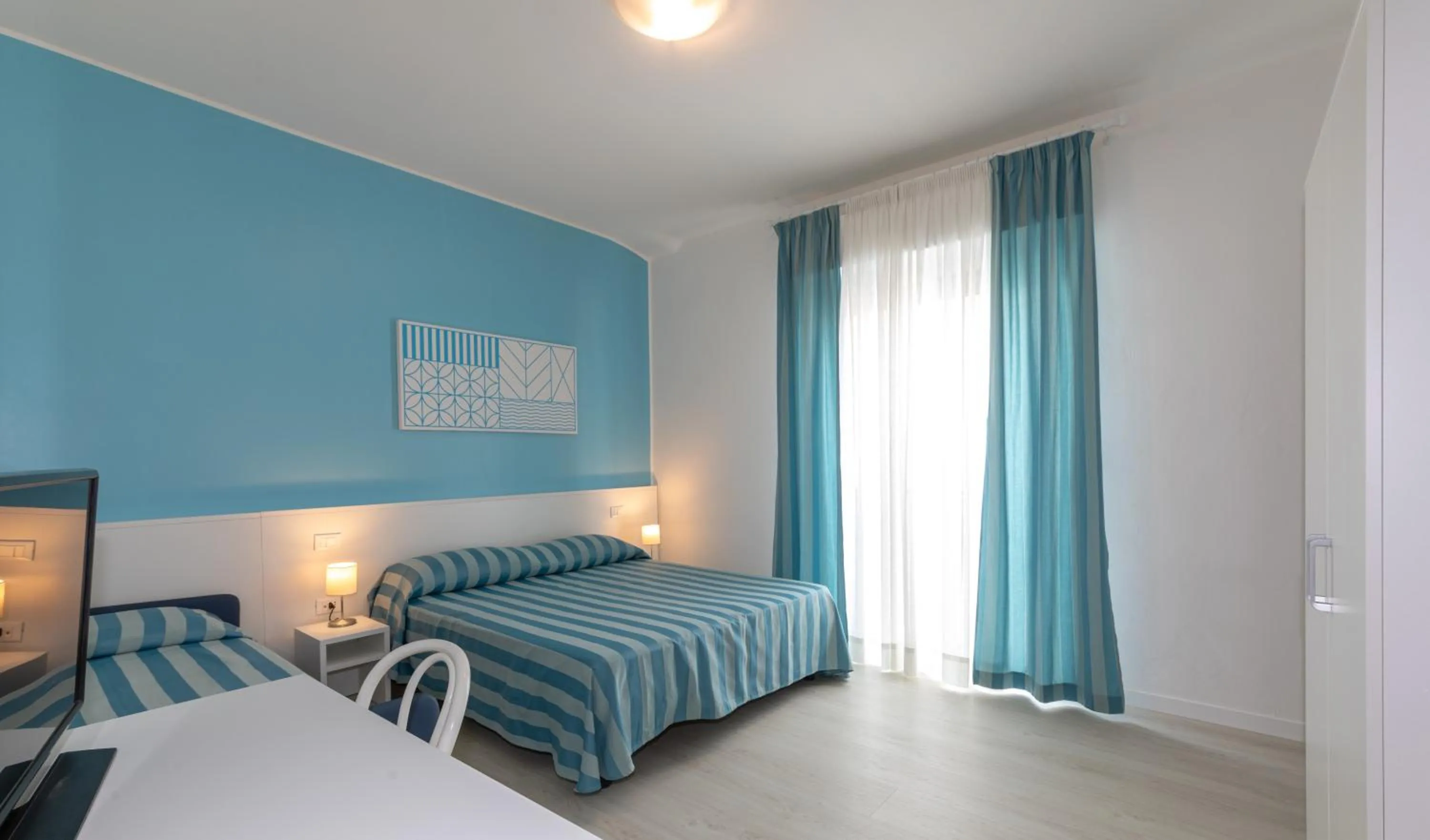 Bed in Hotel Paolina