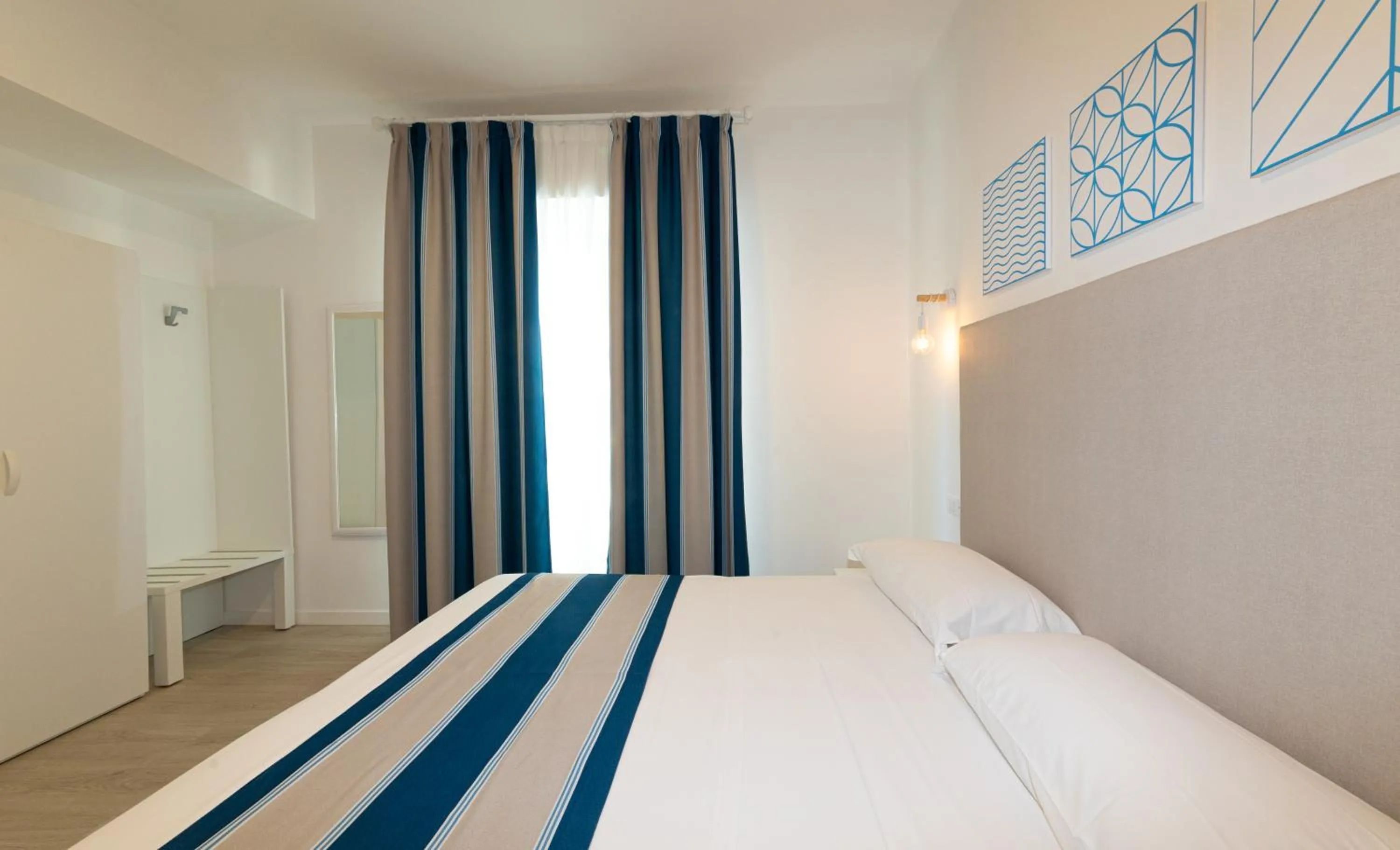 Bed in Hotel Paolina