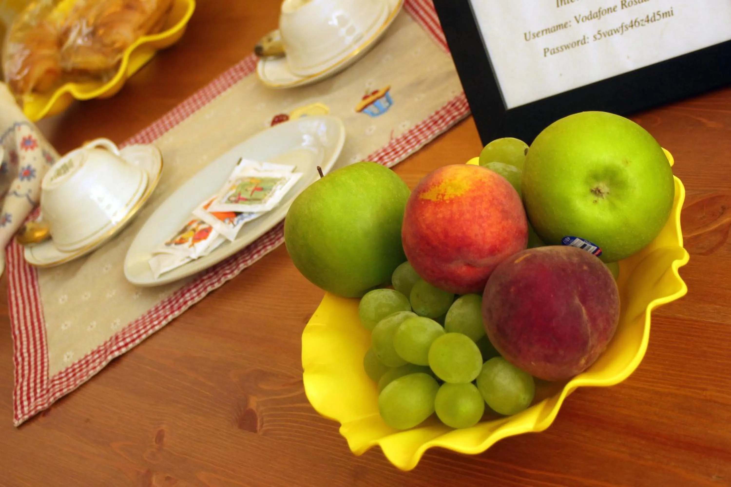 Food in Bed & Breakfast La Rosa dei Venti