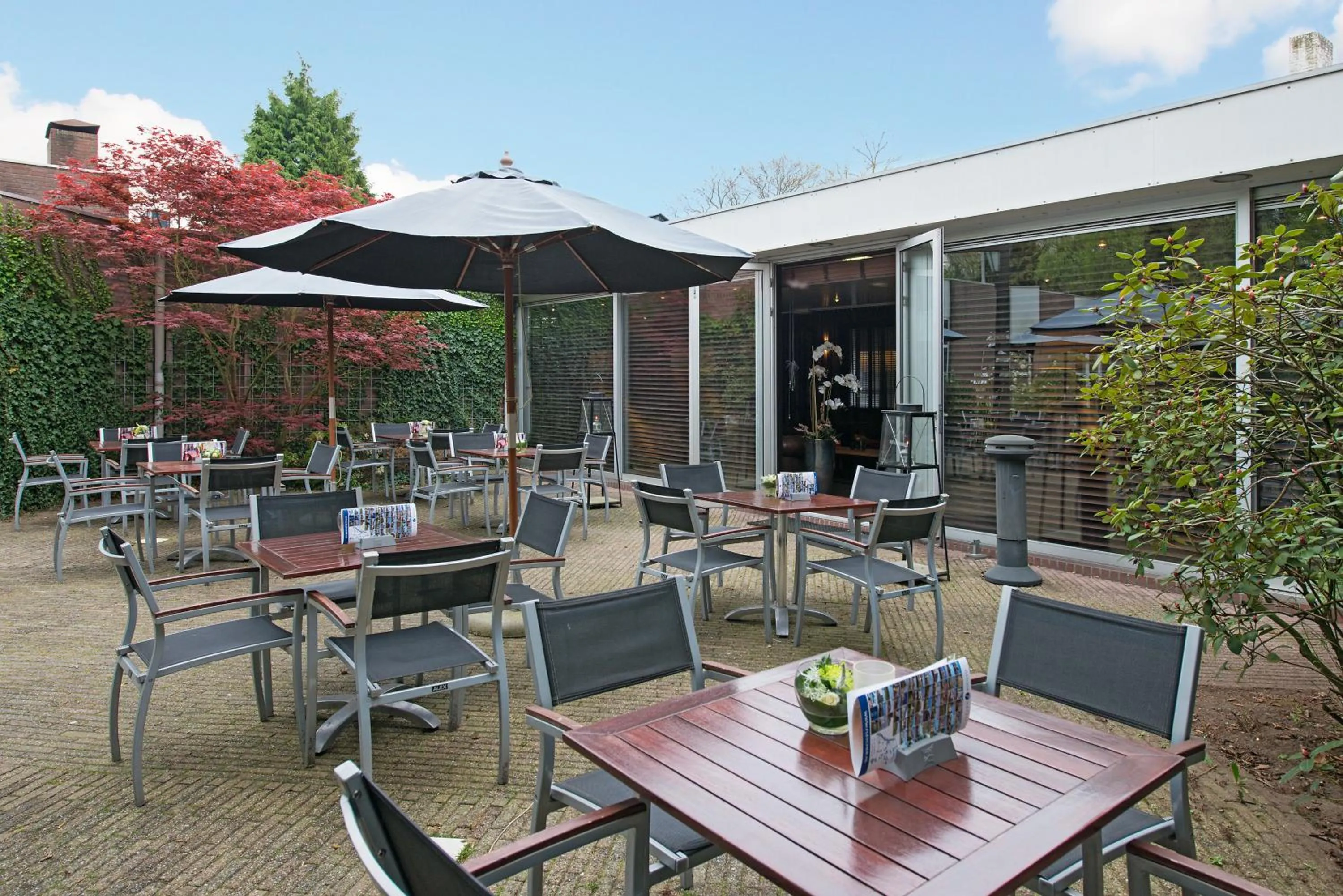 Balcony/Terrace in Fletcher Hotel Restaurant Prinsen