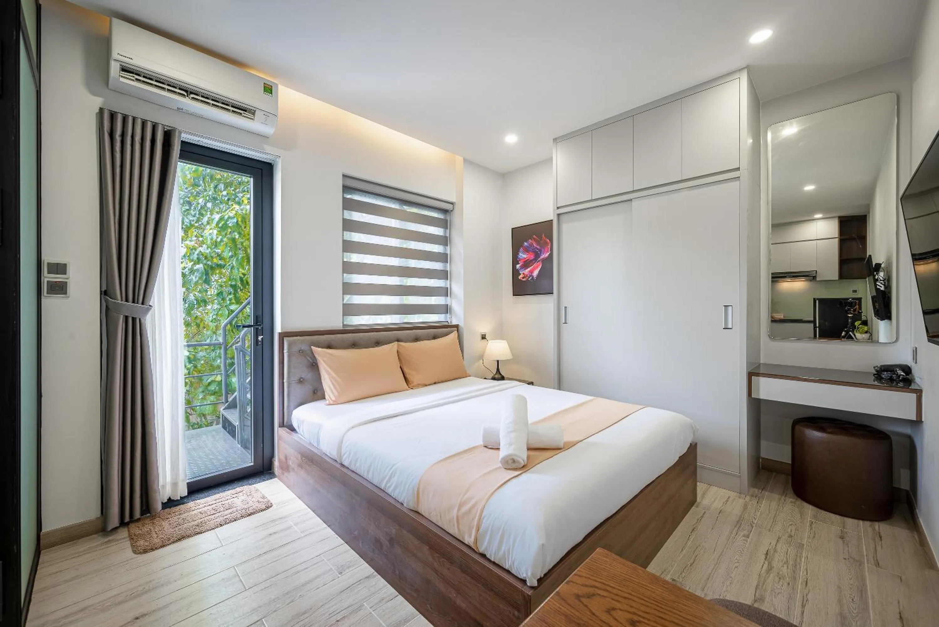 Bed in Cozrum Homes - Kena House