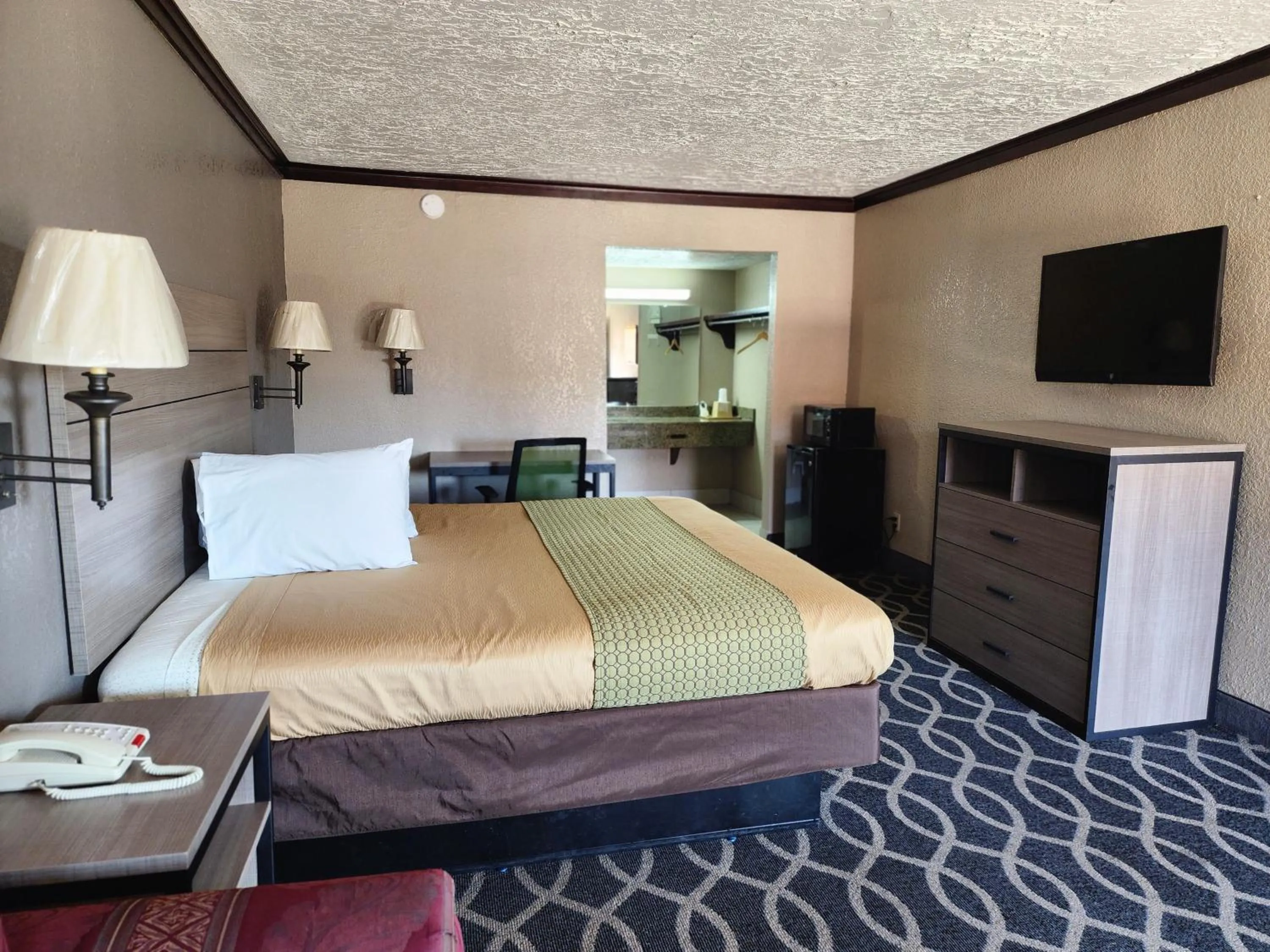 Bed in Executive inn