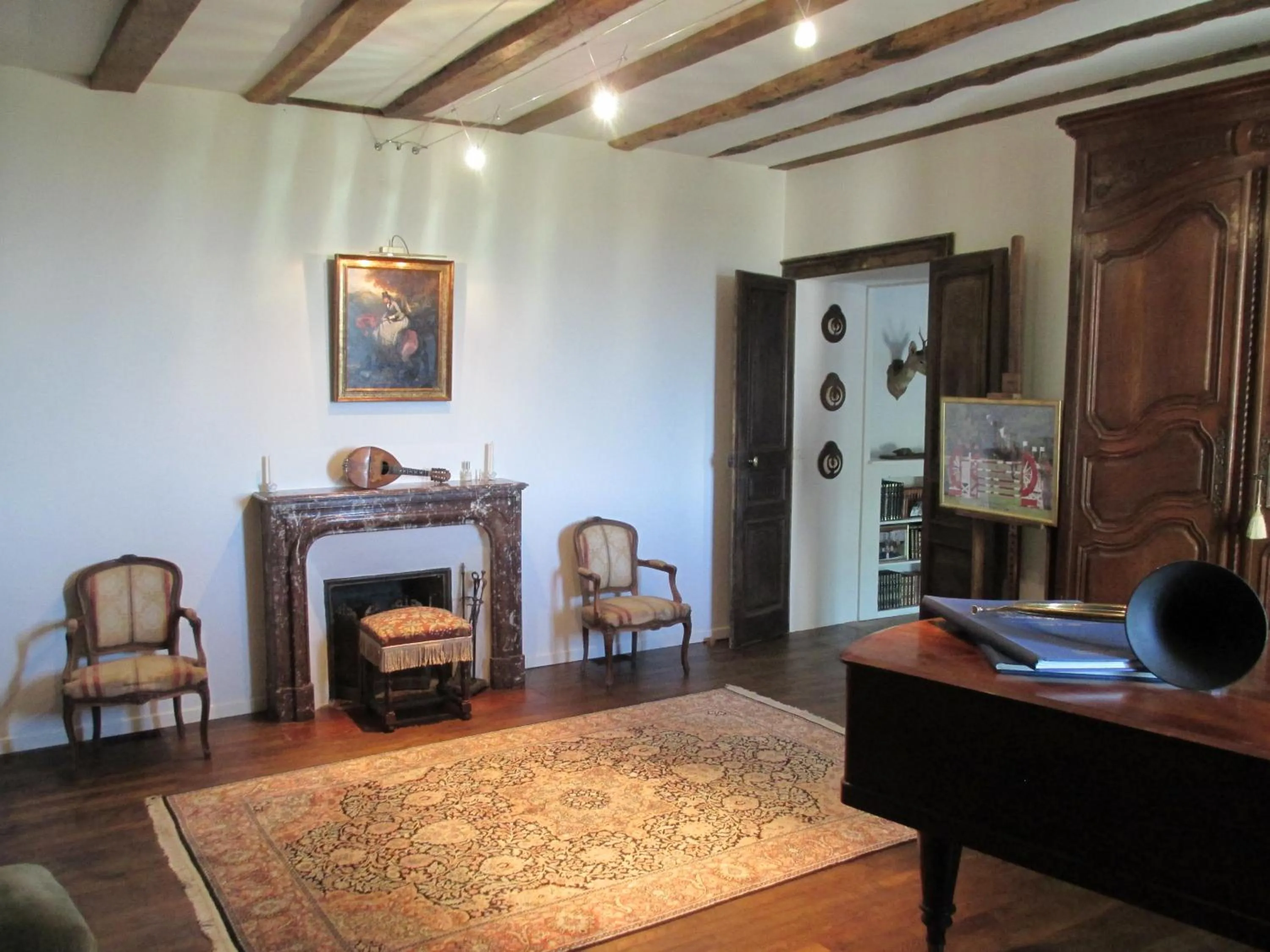 Lounge or bar in Château du Puech