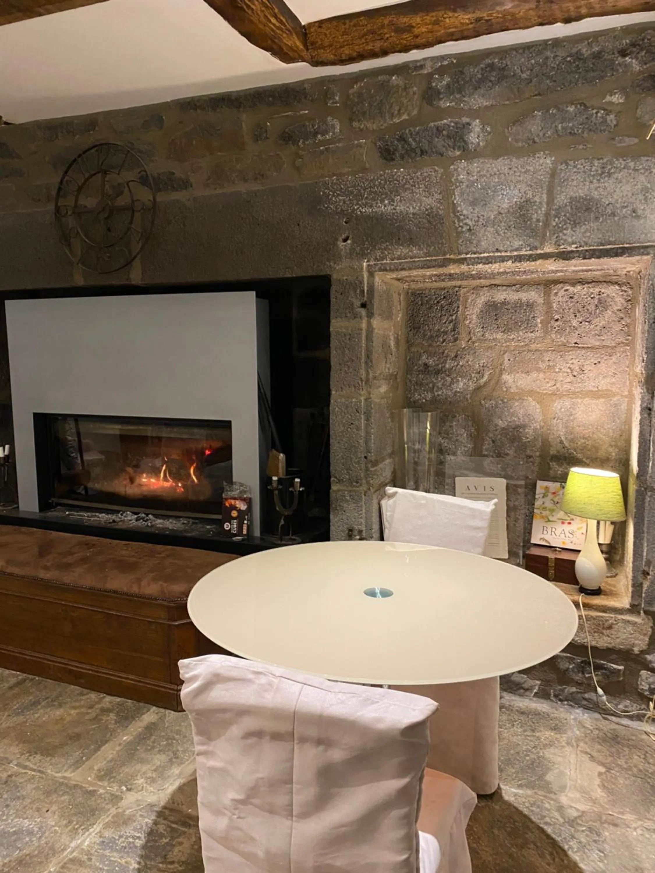 Dining area in Château du Puech en Aubrac