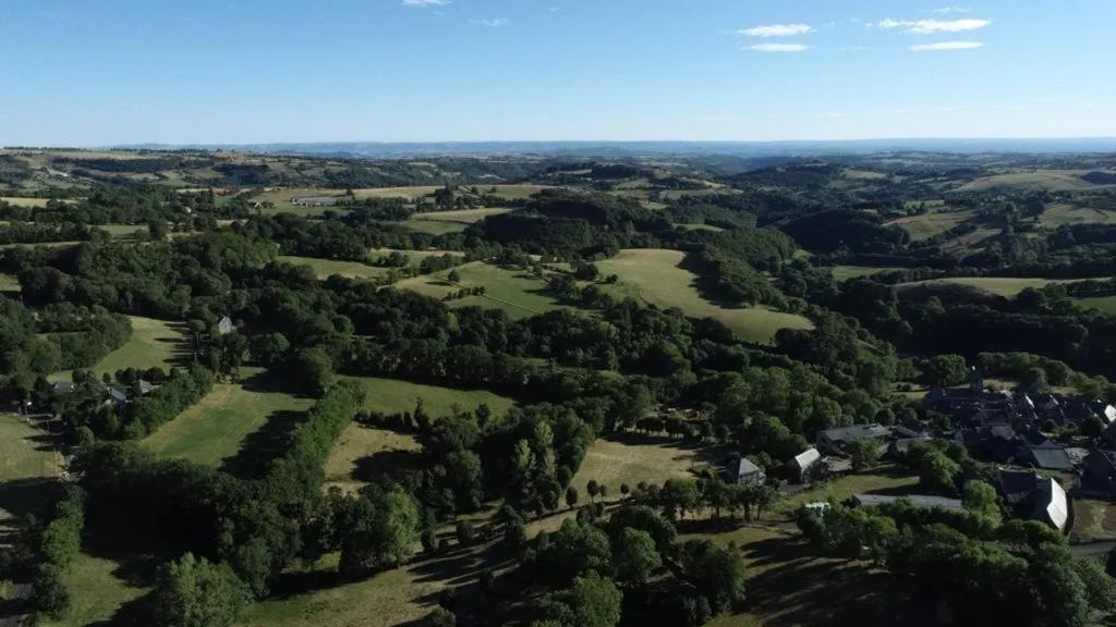 Natural landscape in Château du Puech