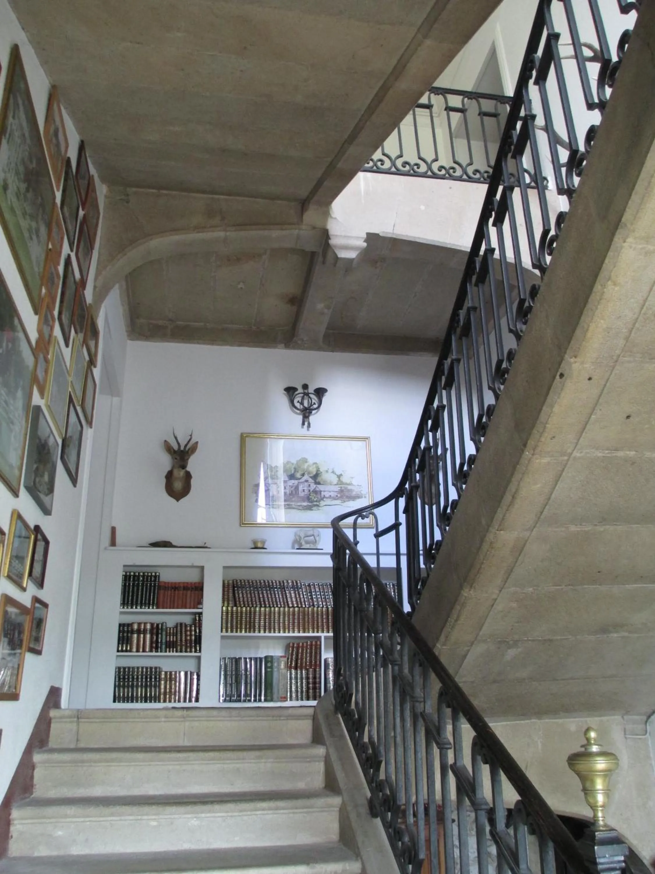 Lobby or reception in Château du Puech