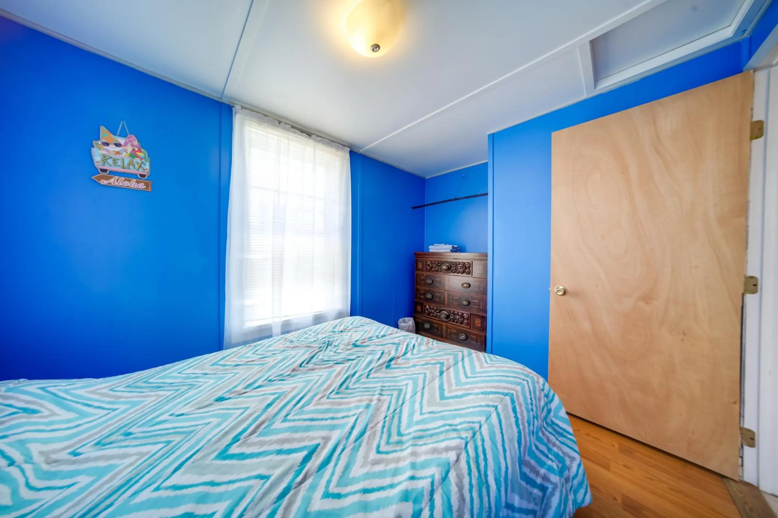 Bed in Pet-Friendly Lake Erie Cottage - Walk to the Water