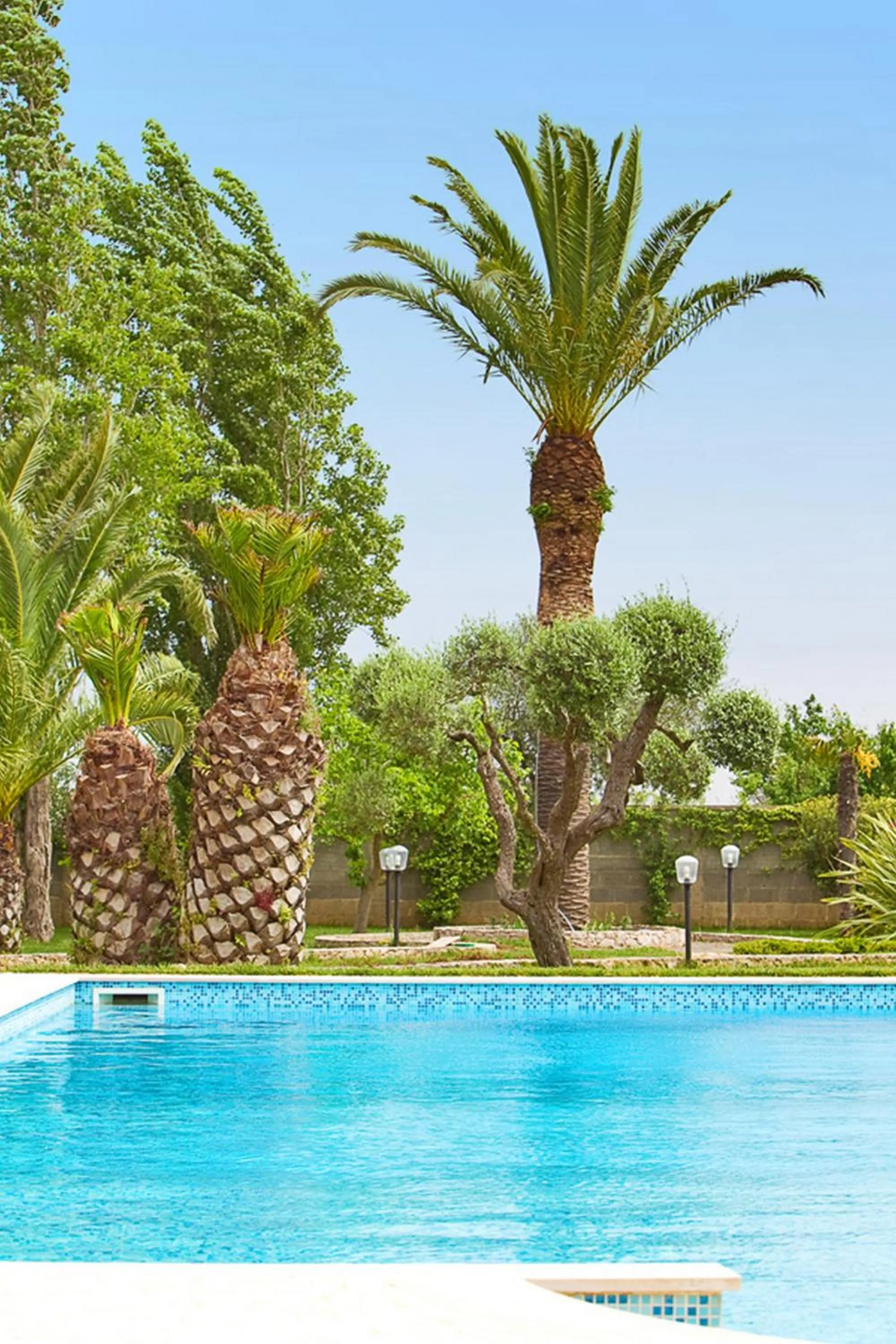 Swimming pool in B&B QuattroStelle