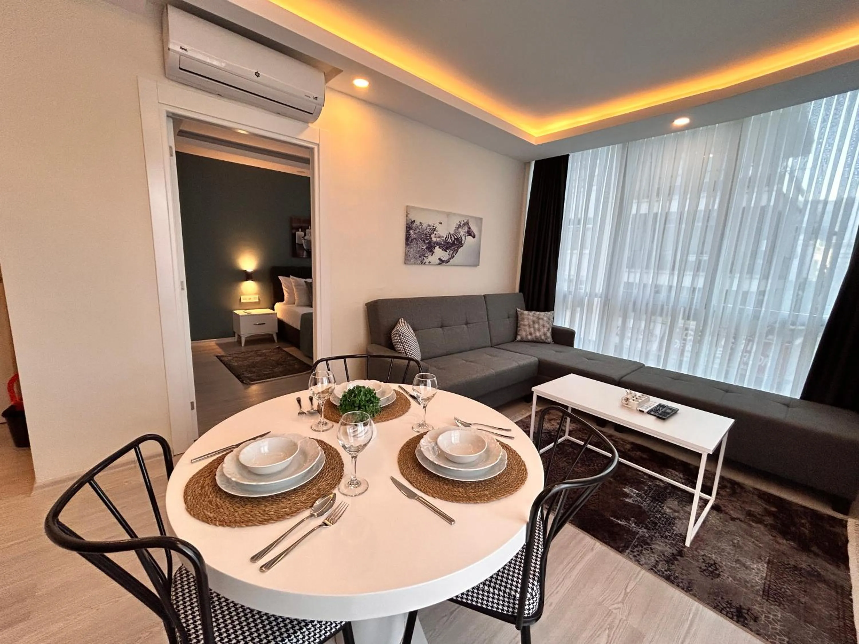 Living room in HADRİANS TOWER
