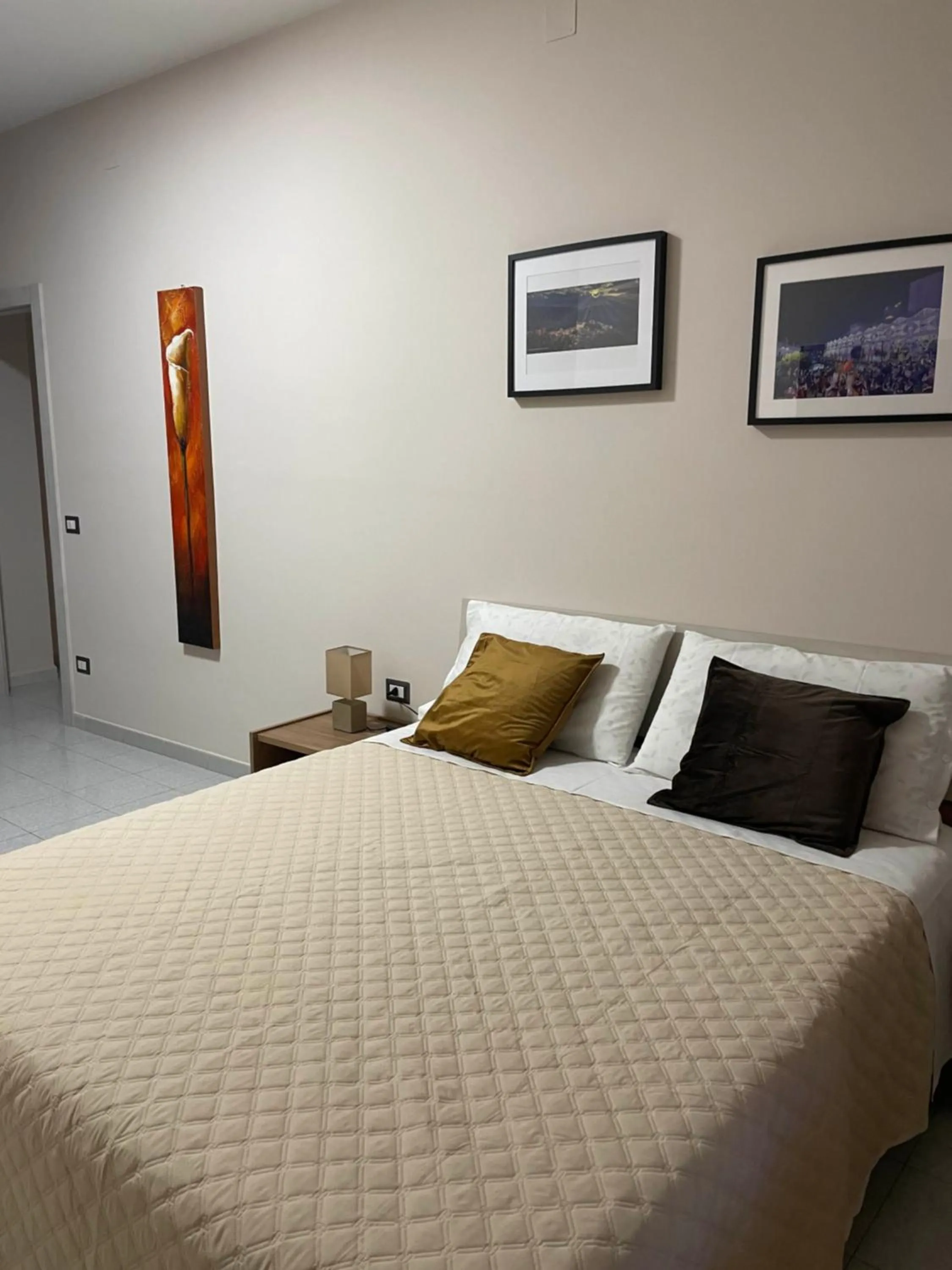 Bed in Gianturco Bed and Breakfast