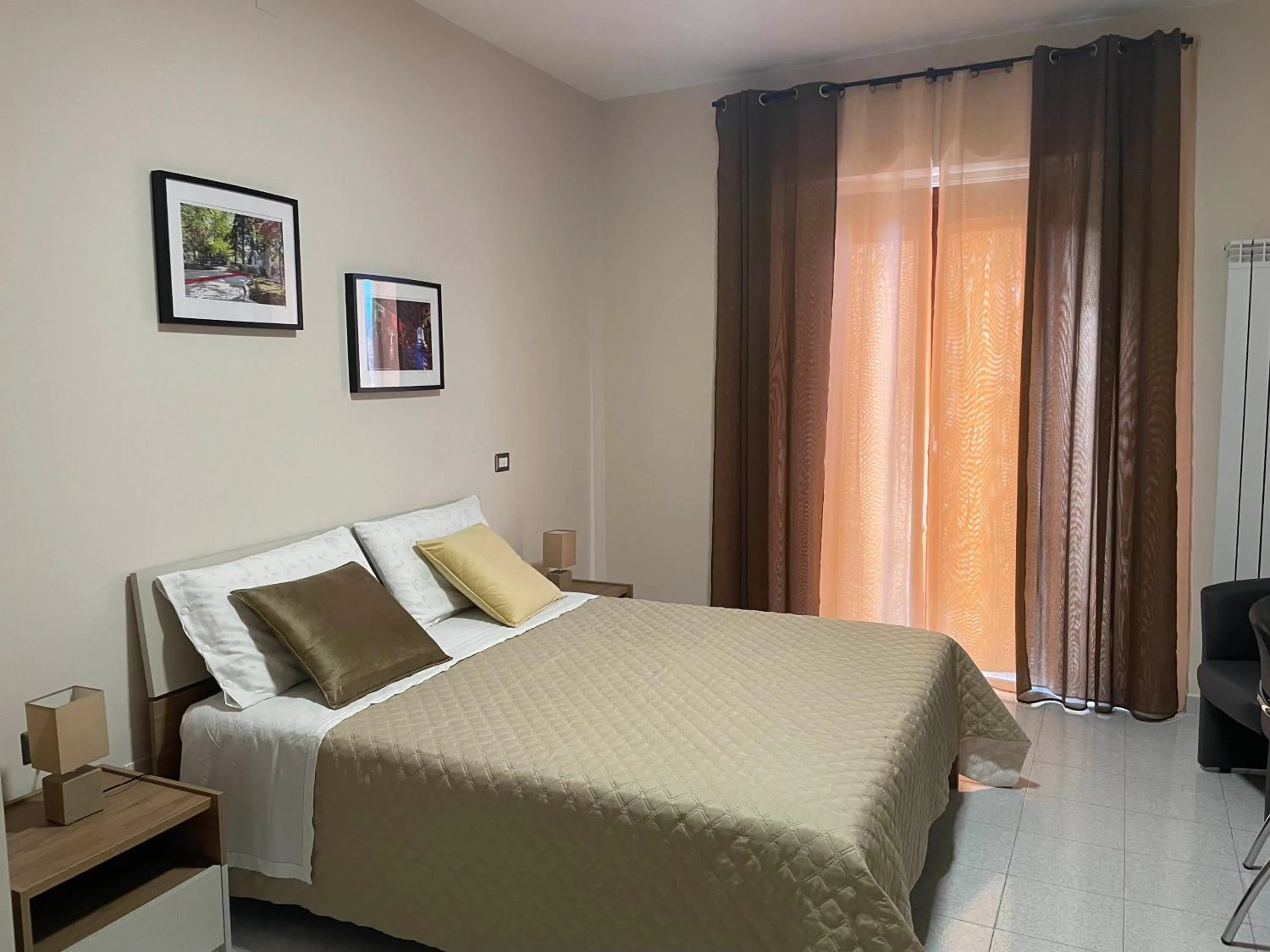 Bed in Gianturco Bed and Breakfast