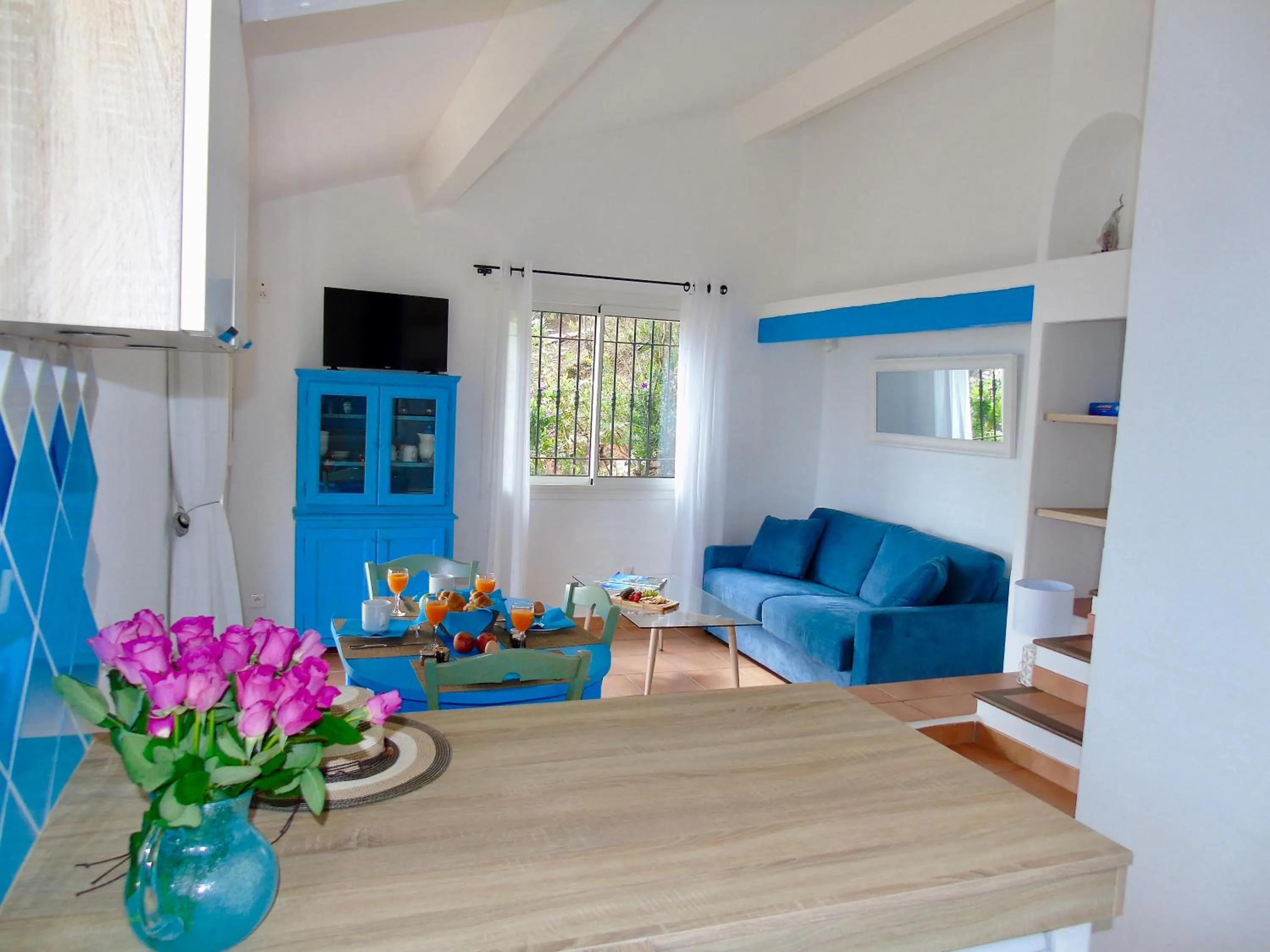 Living room in Résidence Belvedere de Palombaggia