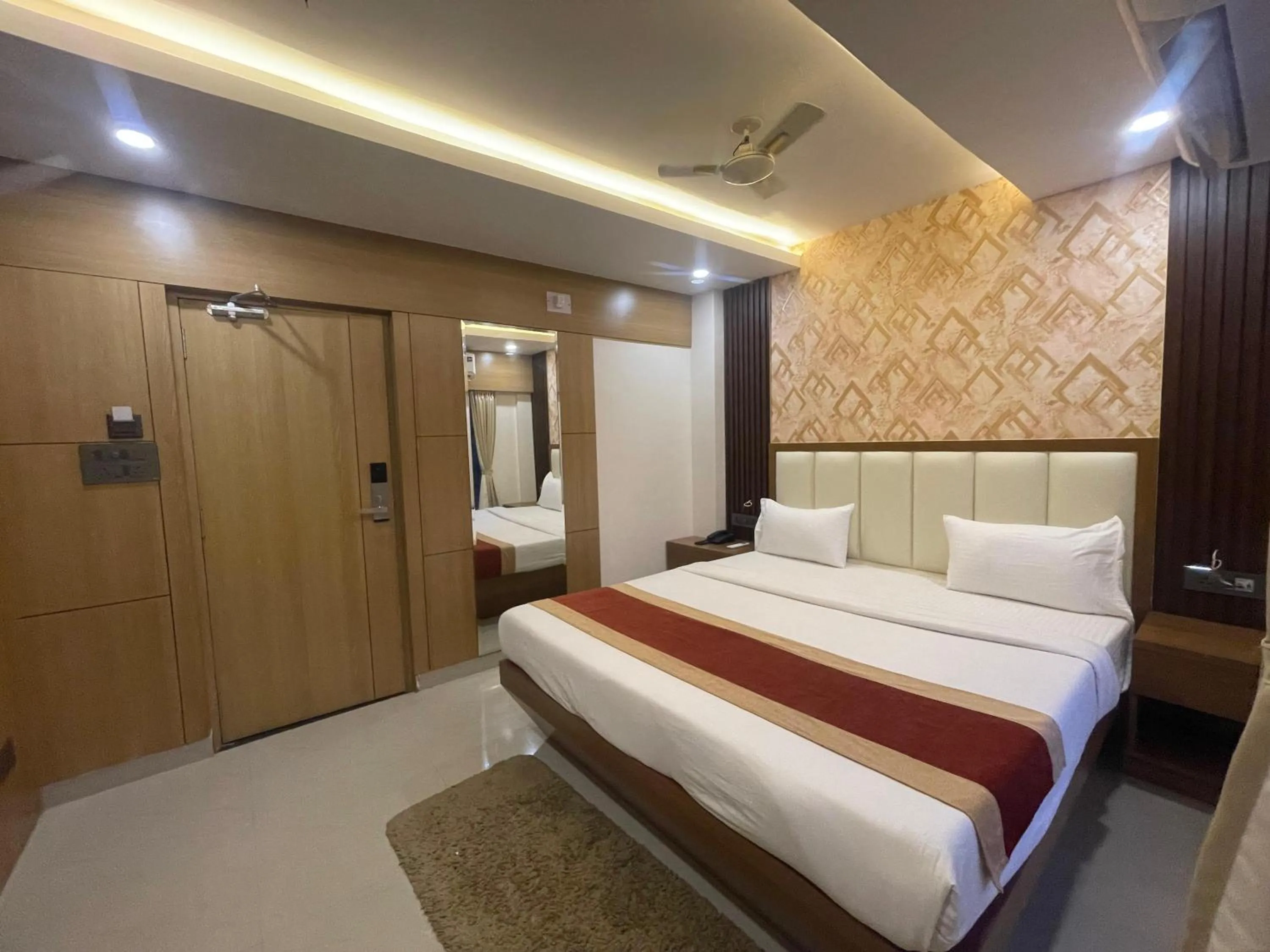 Bed in Hotel Royal Bengal