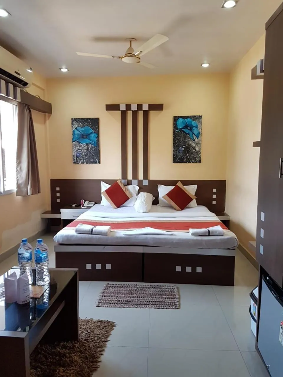 Bed in Hotel Royal Bengal