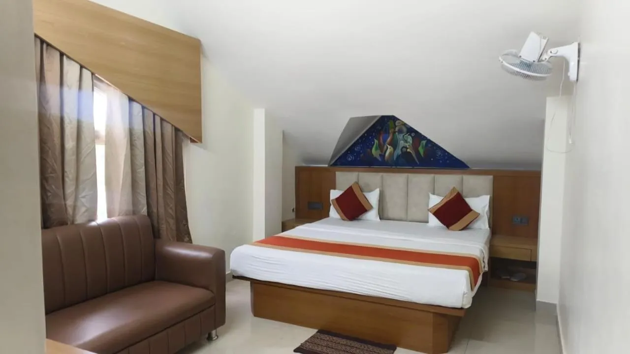 Bed in Hotel Royal Bengal