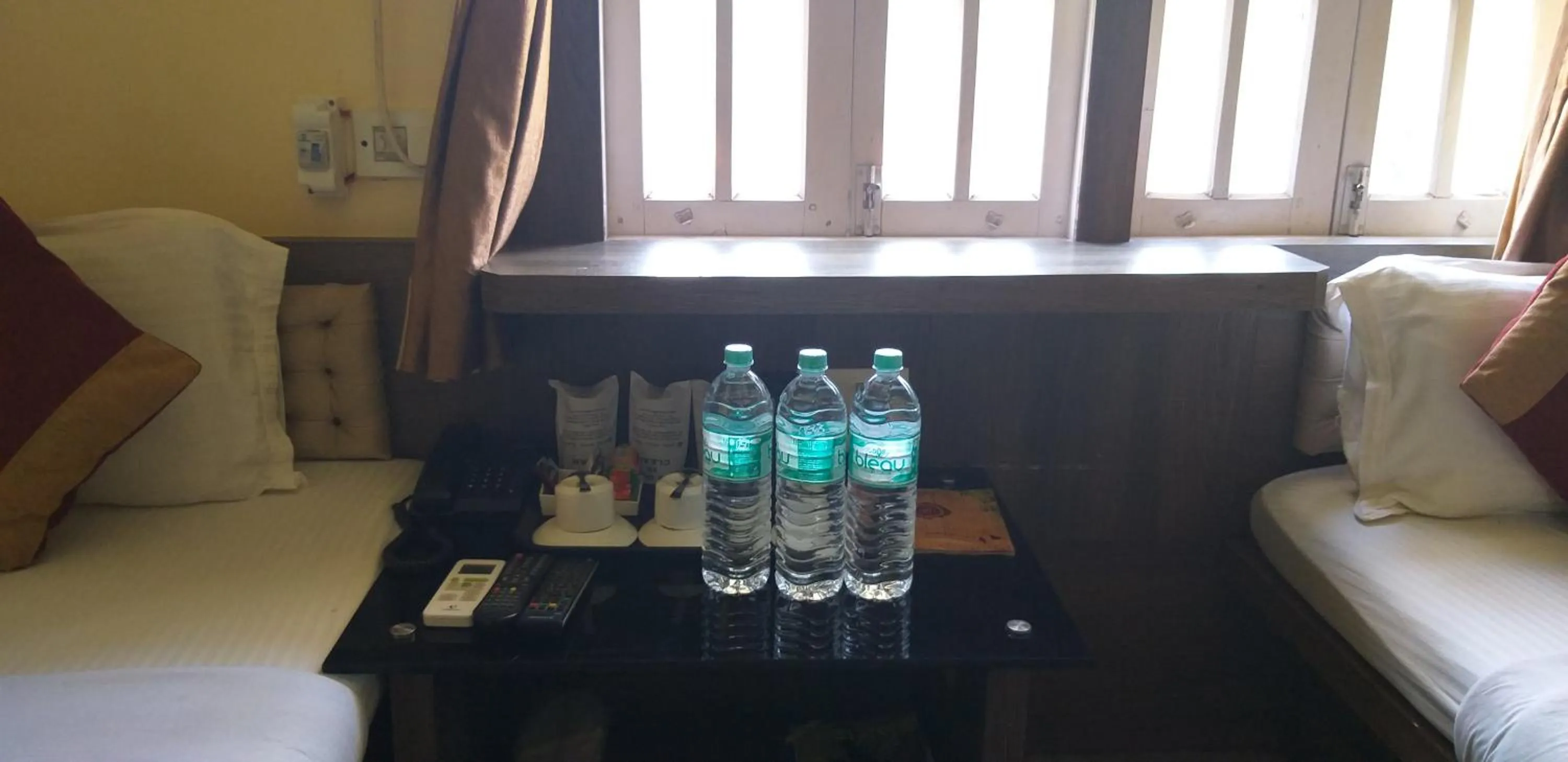 Living room in Hotel Royal Bengal