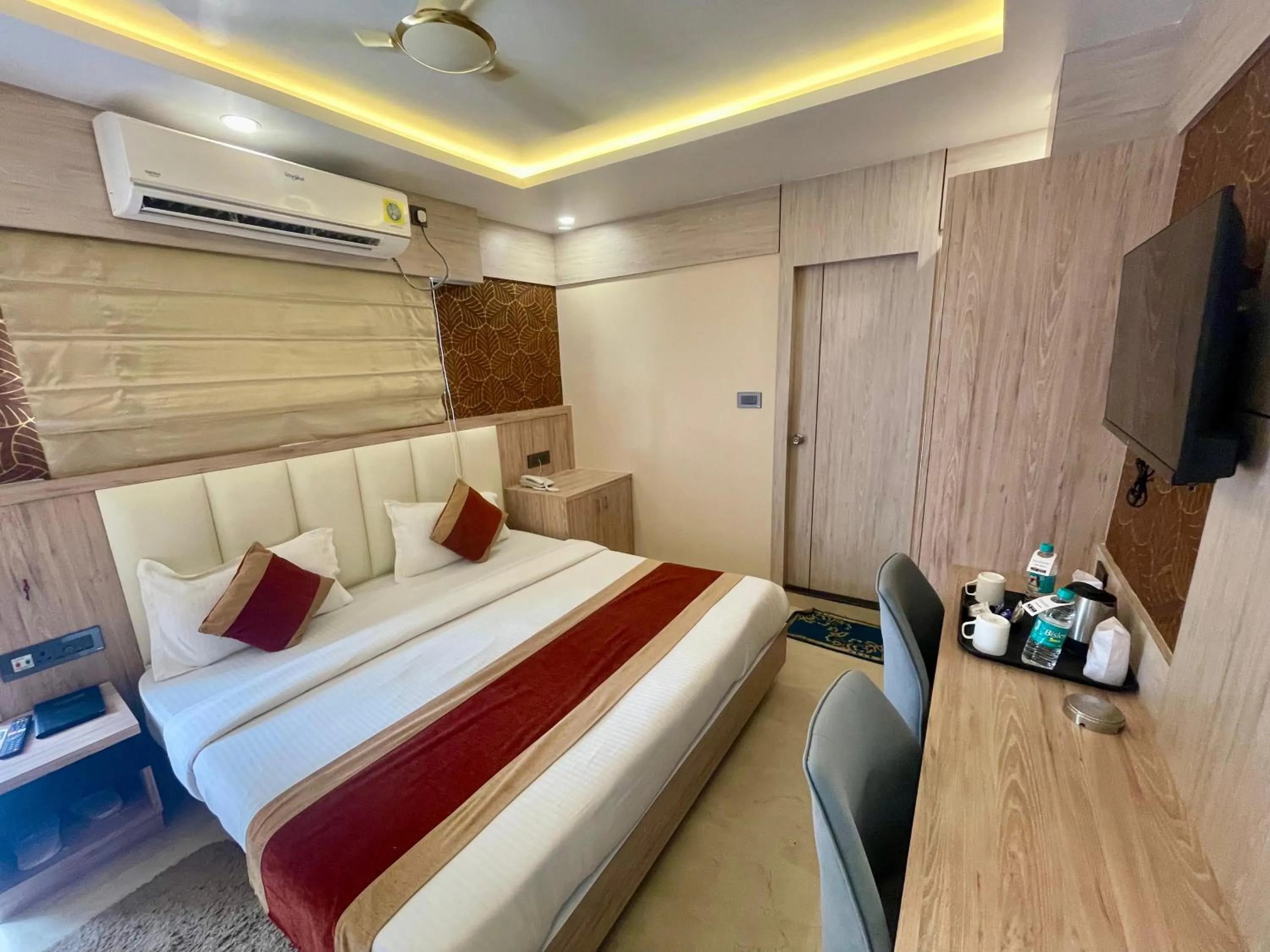 Bed in Hotel Royal Bengal