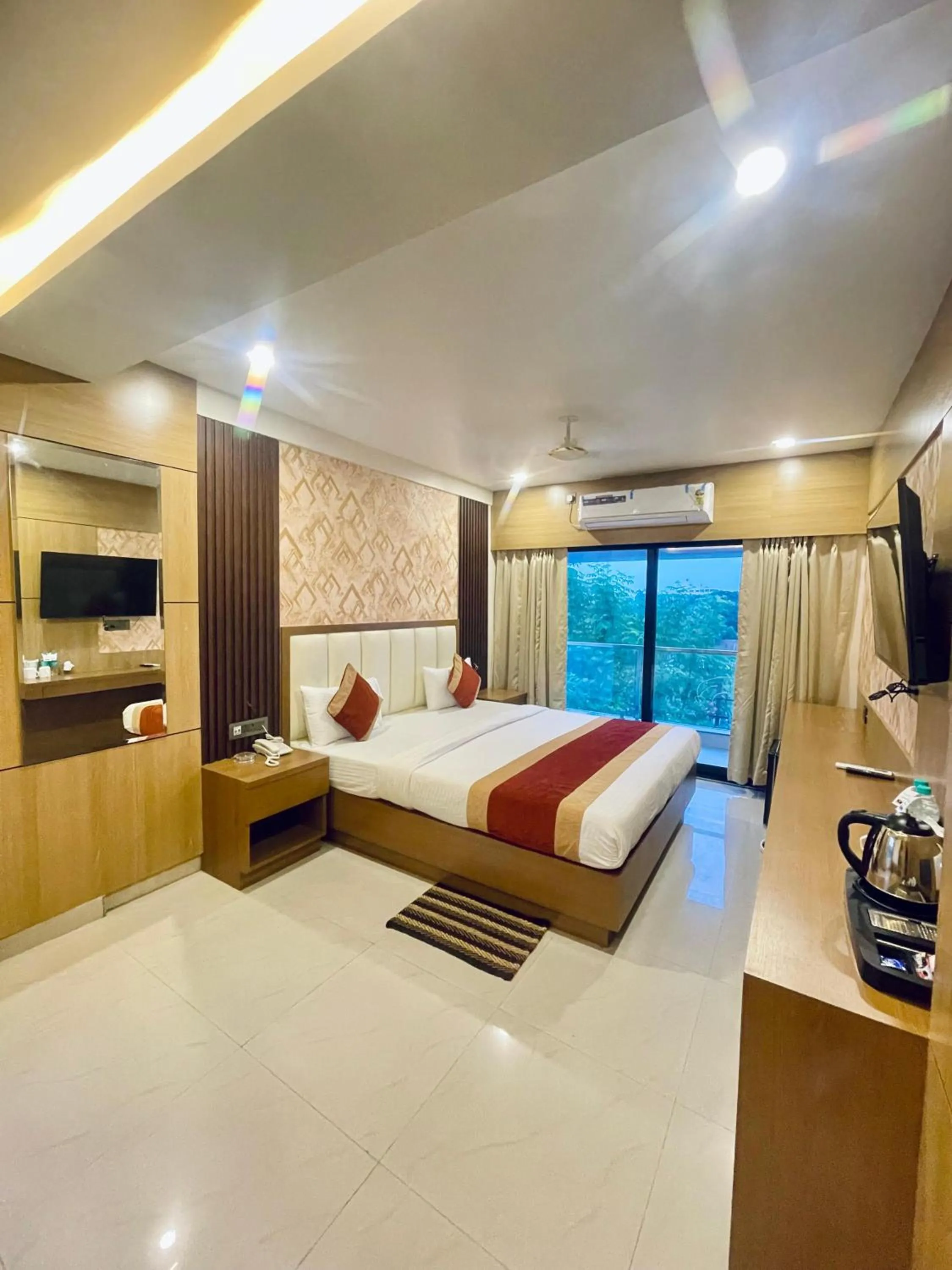 Bed in Hotel Royal Bengal