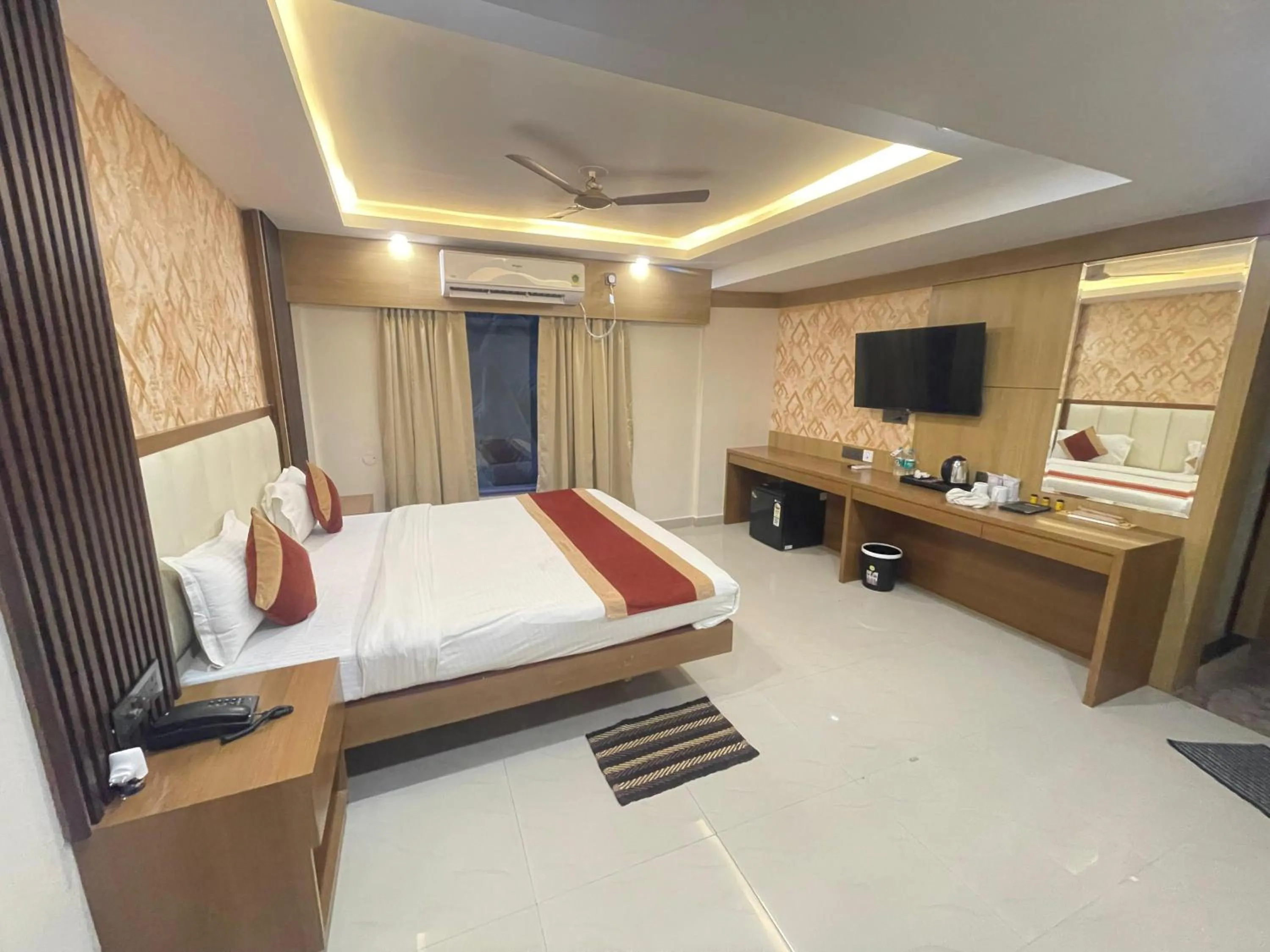 Bed in Hotel Royal Bengal