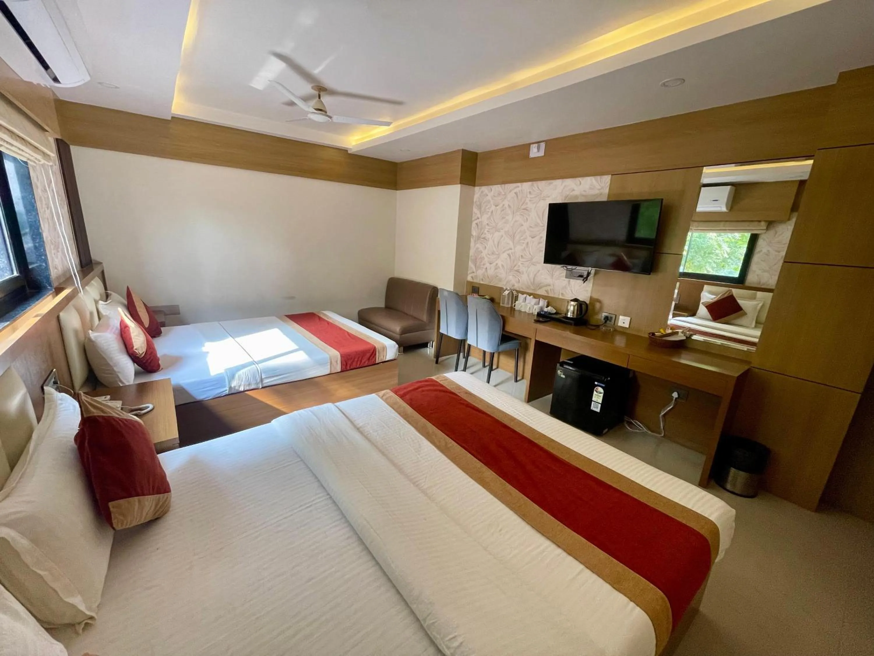 Bed in Hotel Royal Bengal