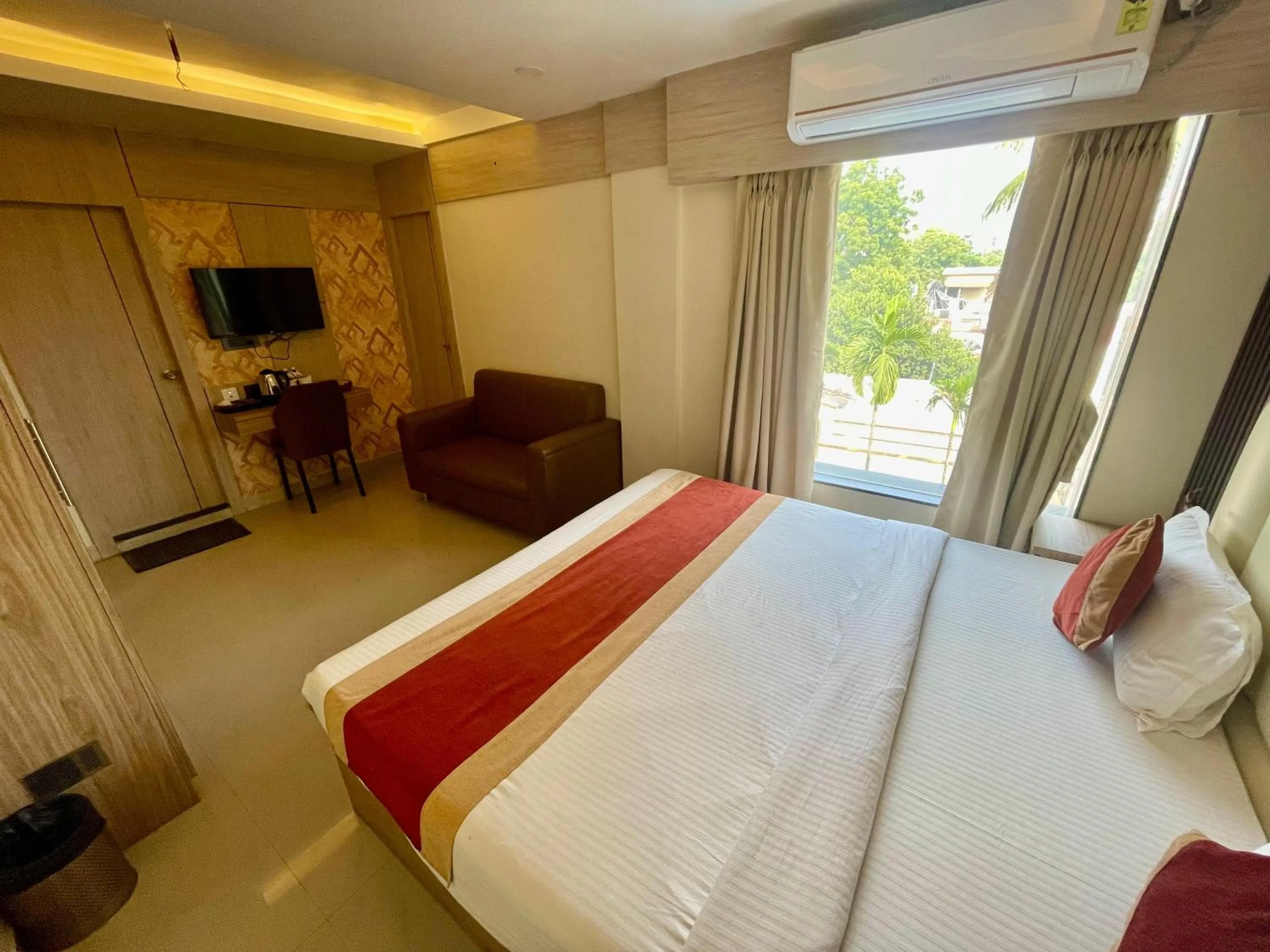 Bed in Hotel Royal Bengal