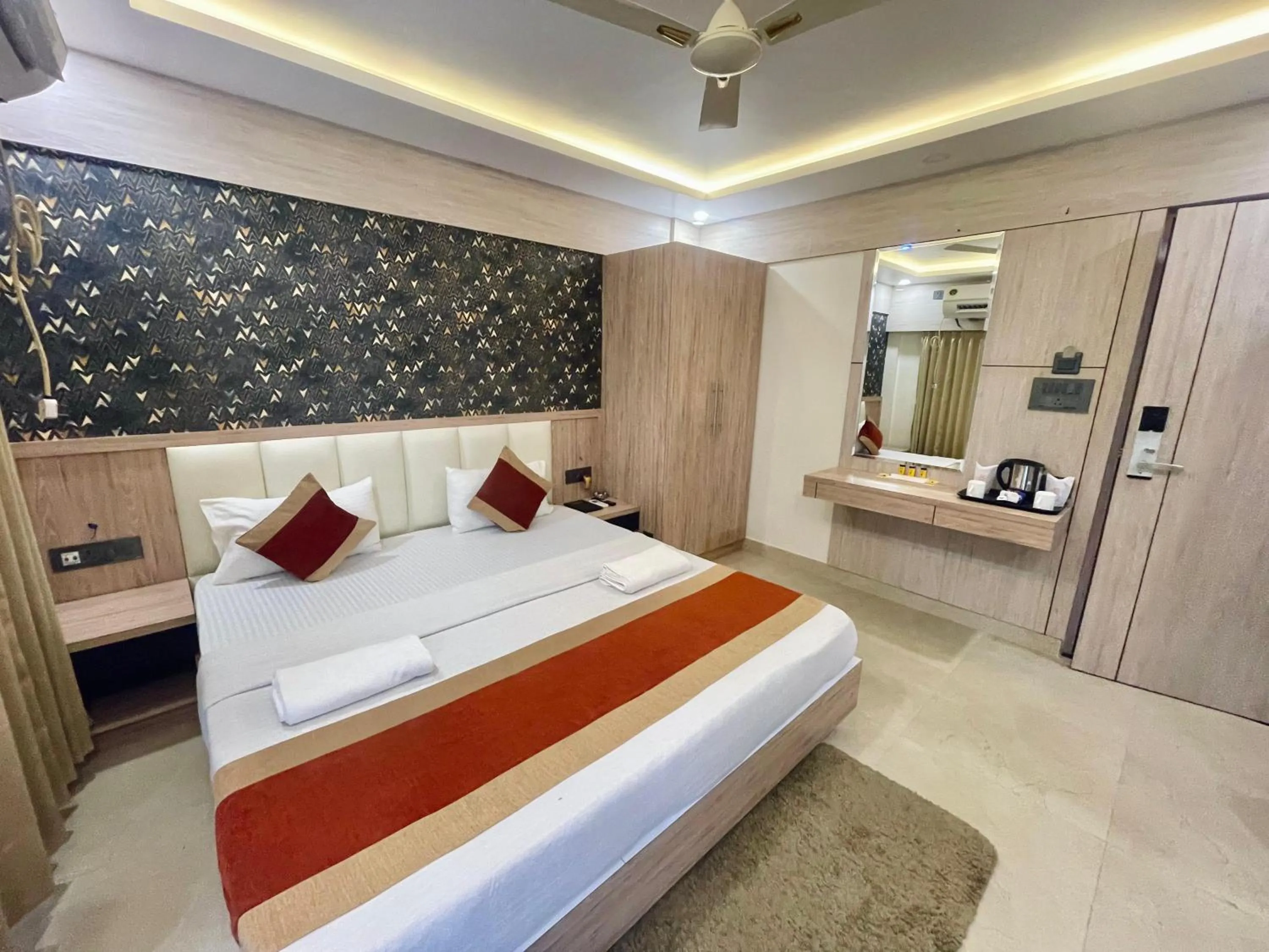 Bedroom in Hotel Royal Bengal
