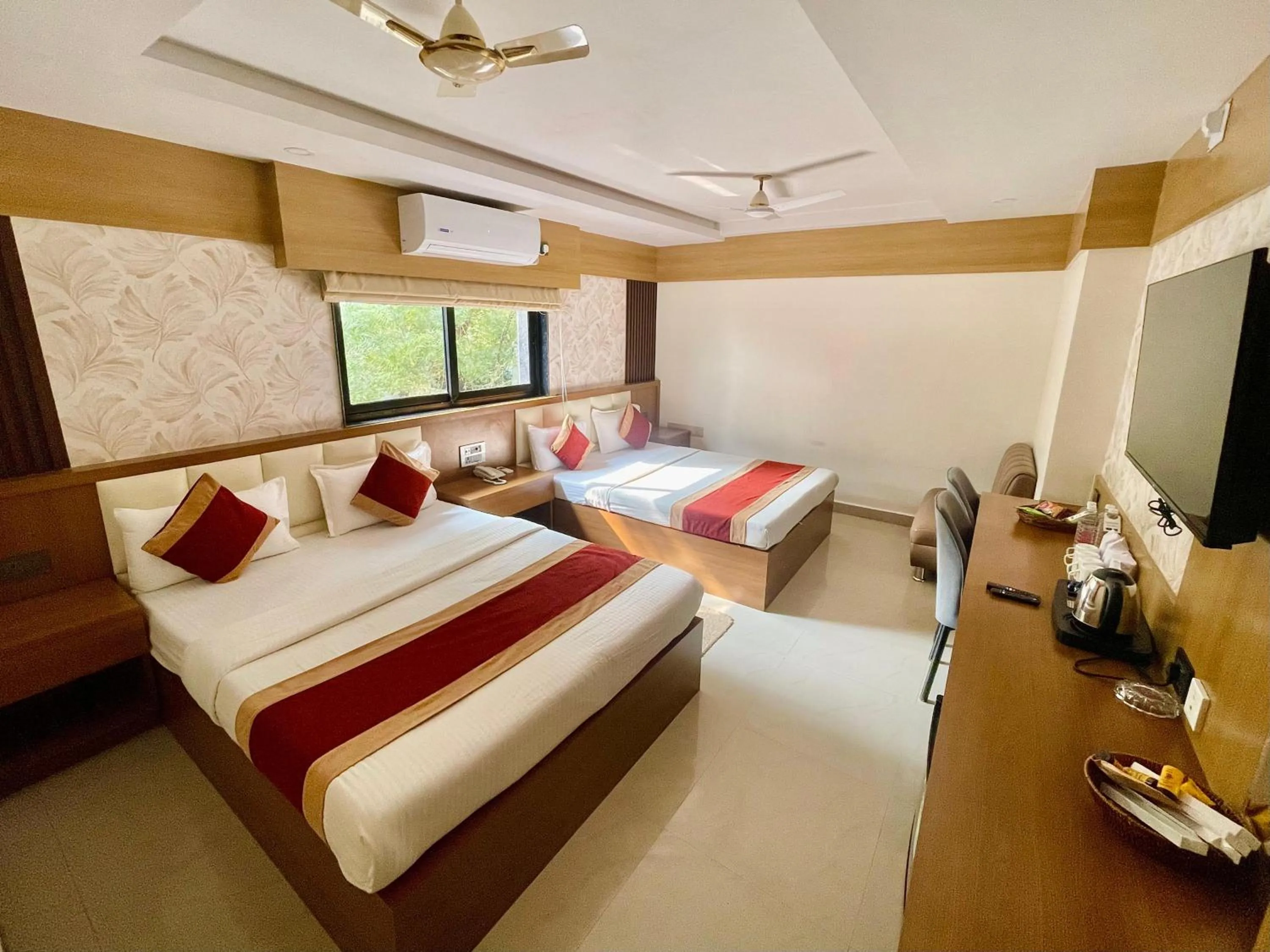 Bed in Hotel Royal Bengal