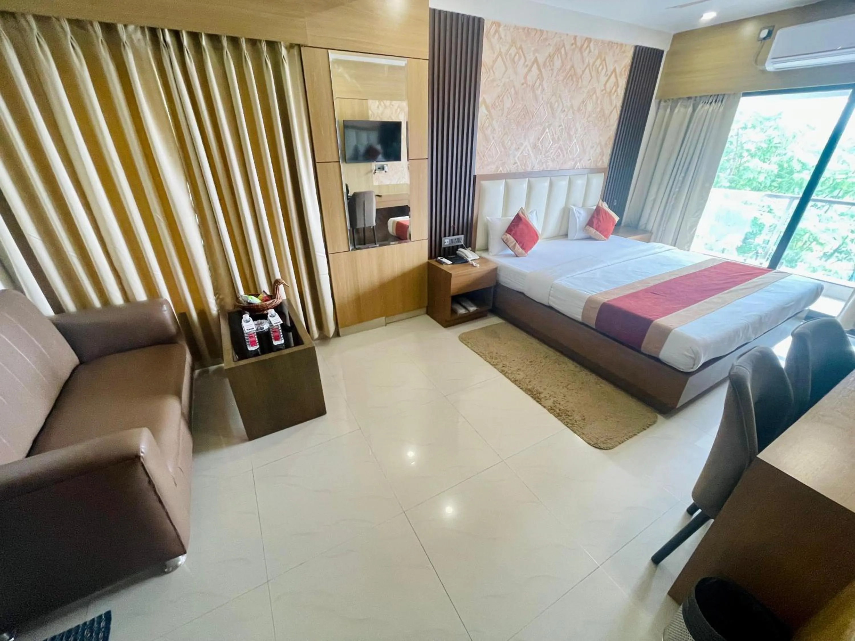 Bed in Hotel Royal Bengal