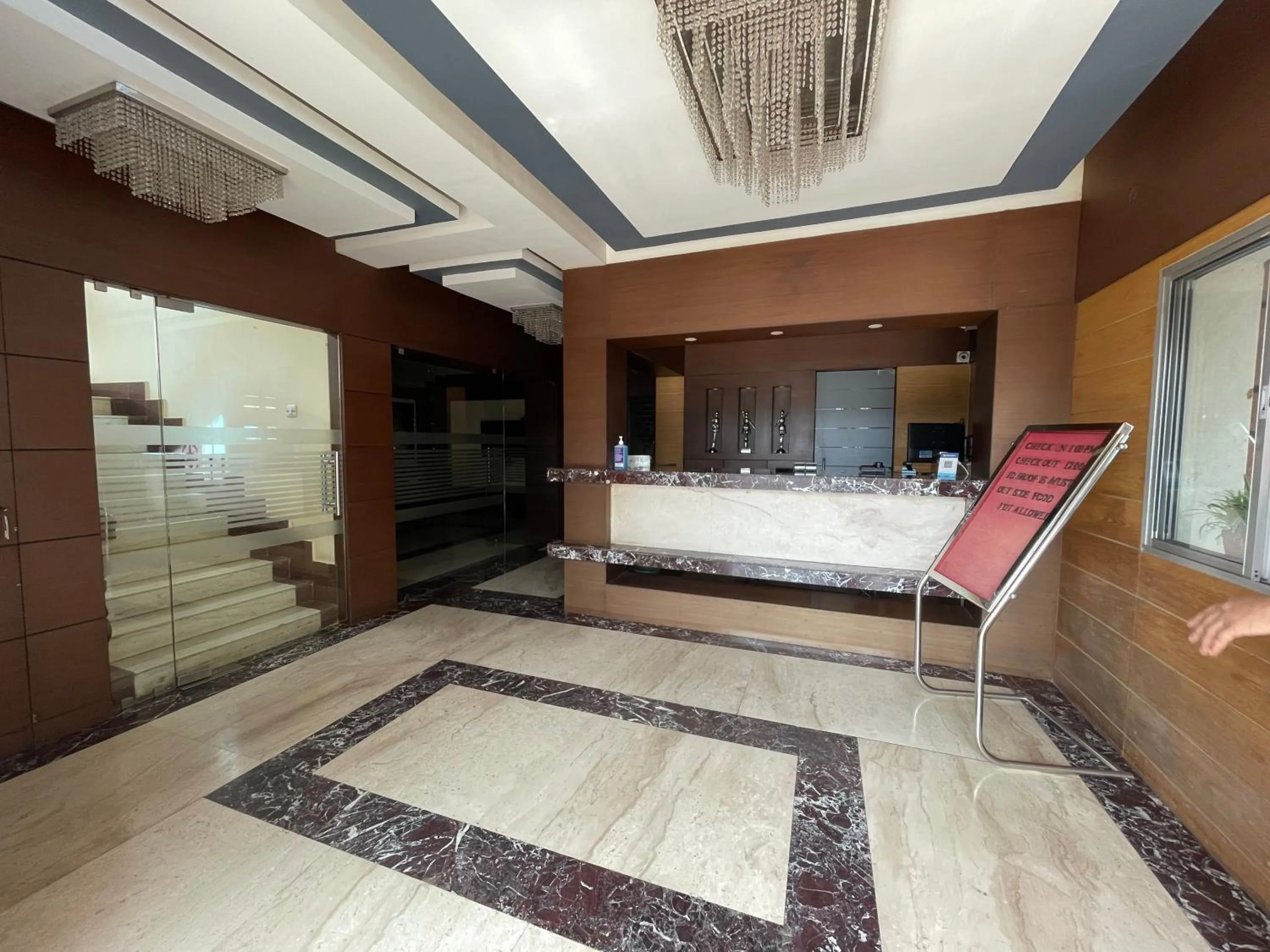 Lobby or reception in Hotel Royal Bengal