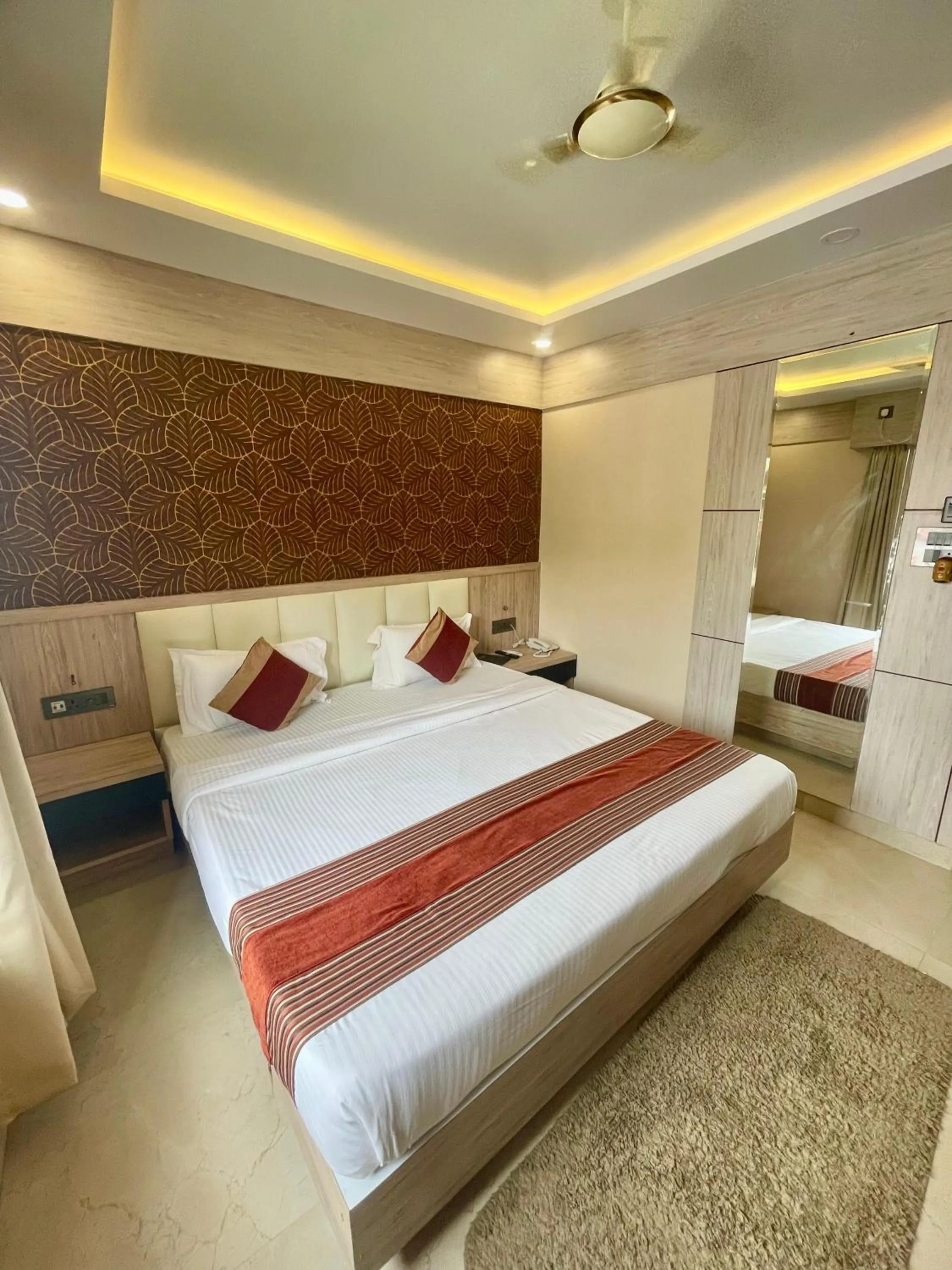 Bed in Hotel Royal Bengal