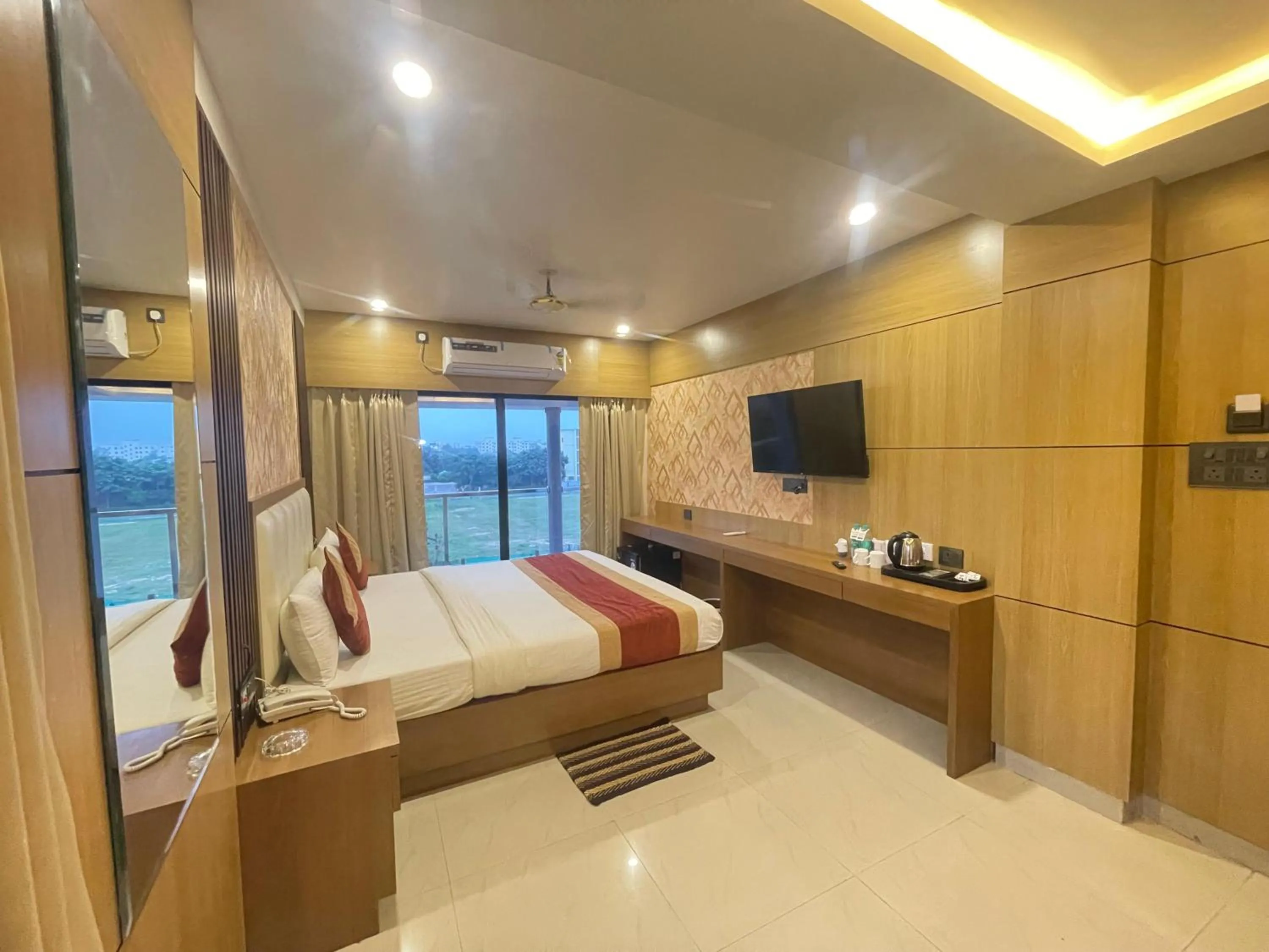 Bed in Hotel Royal Bengal