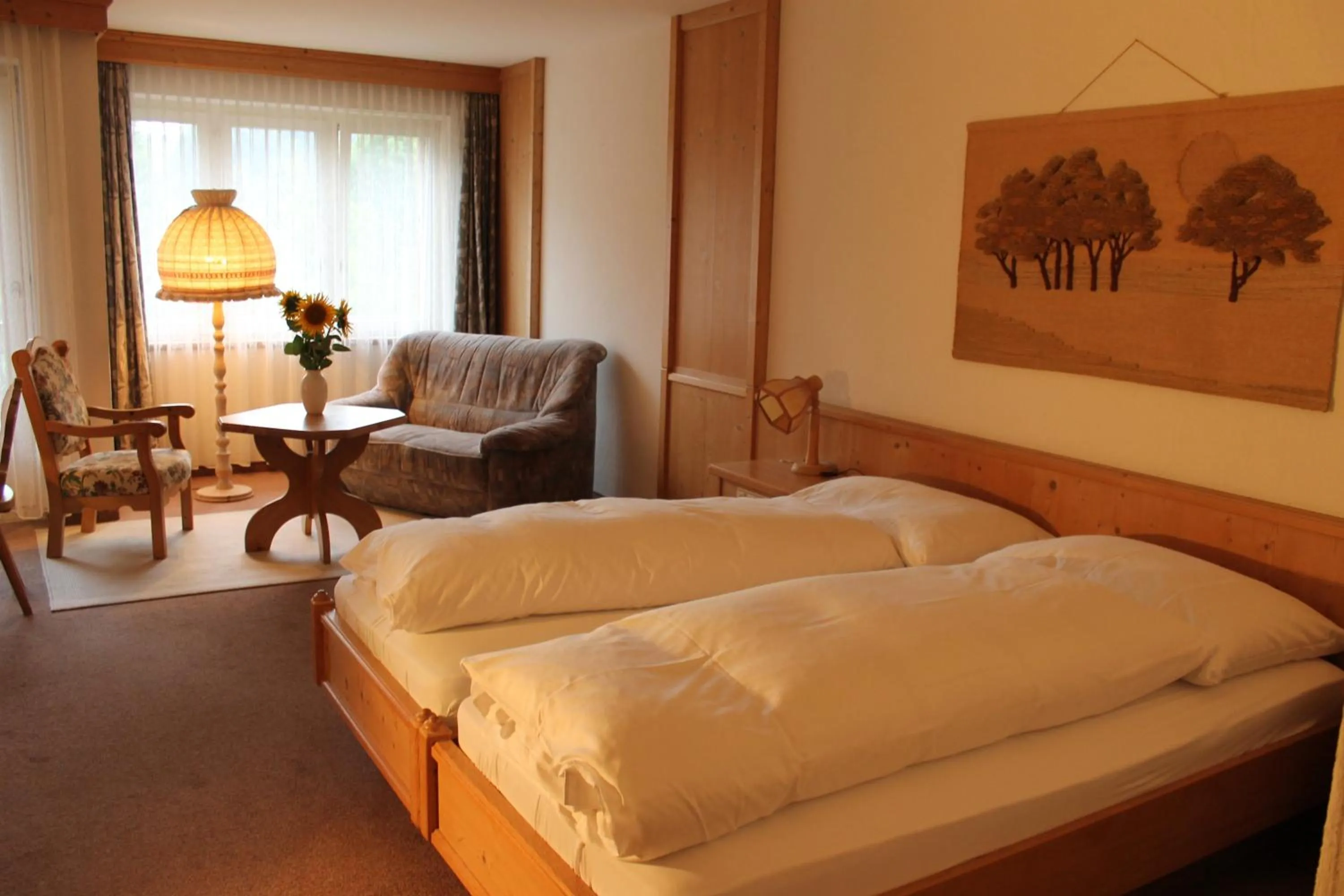 Bedroom, Bed in Gemeinschaftshaus im Oberdorf