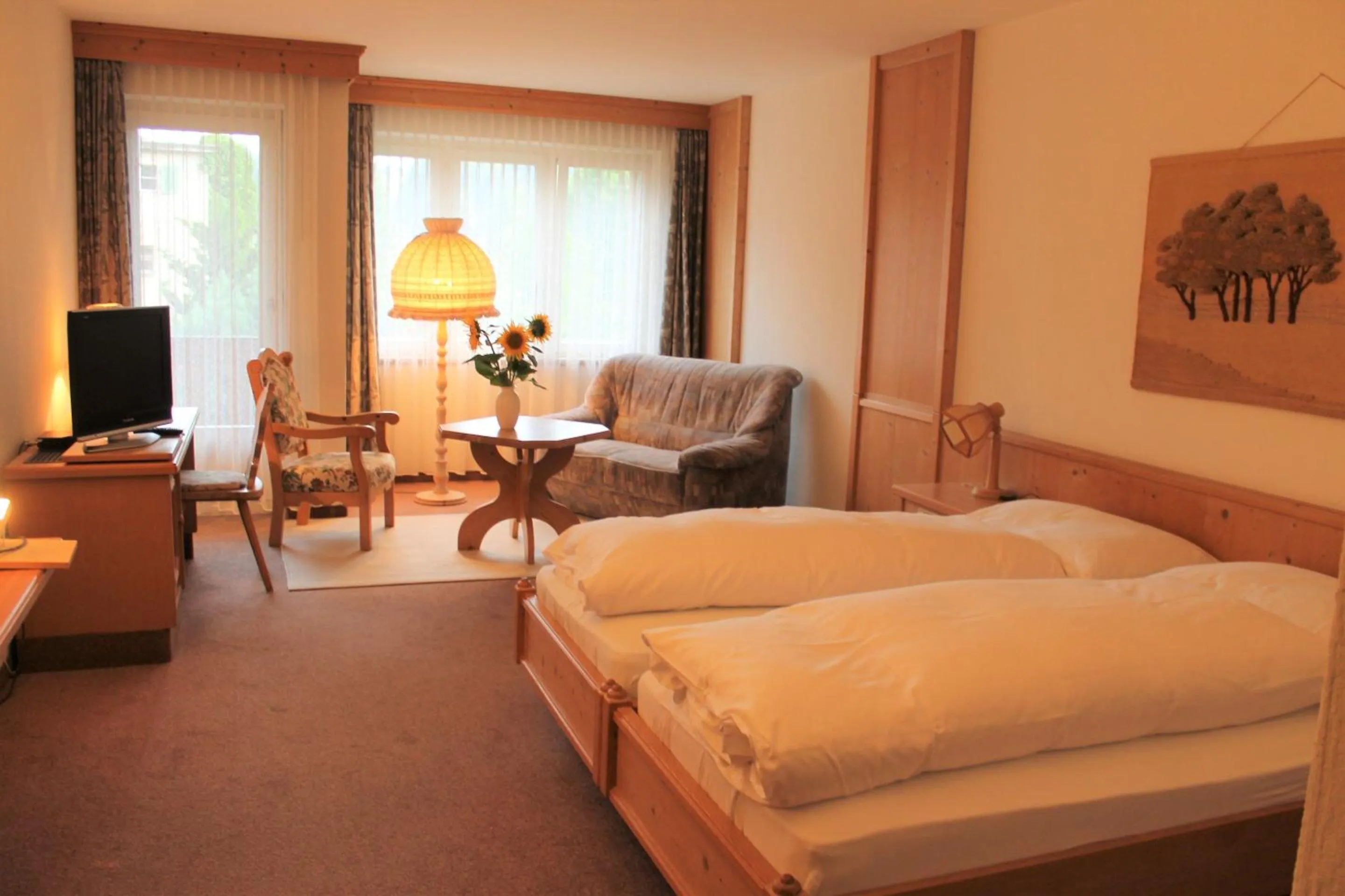 Bedroom, Bed in Gemeinschaftshaus im Oberdorf