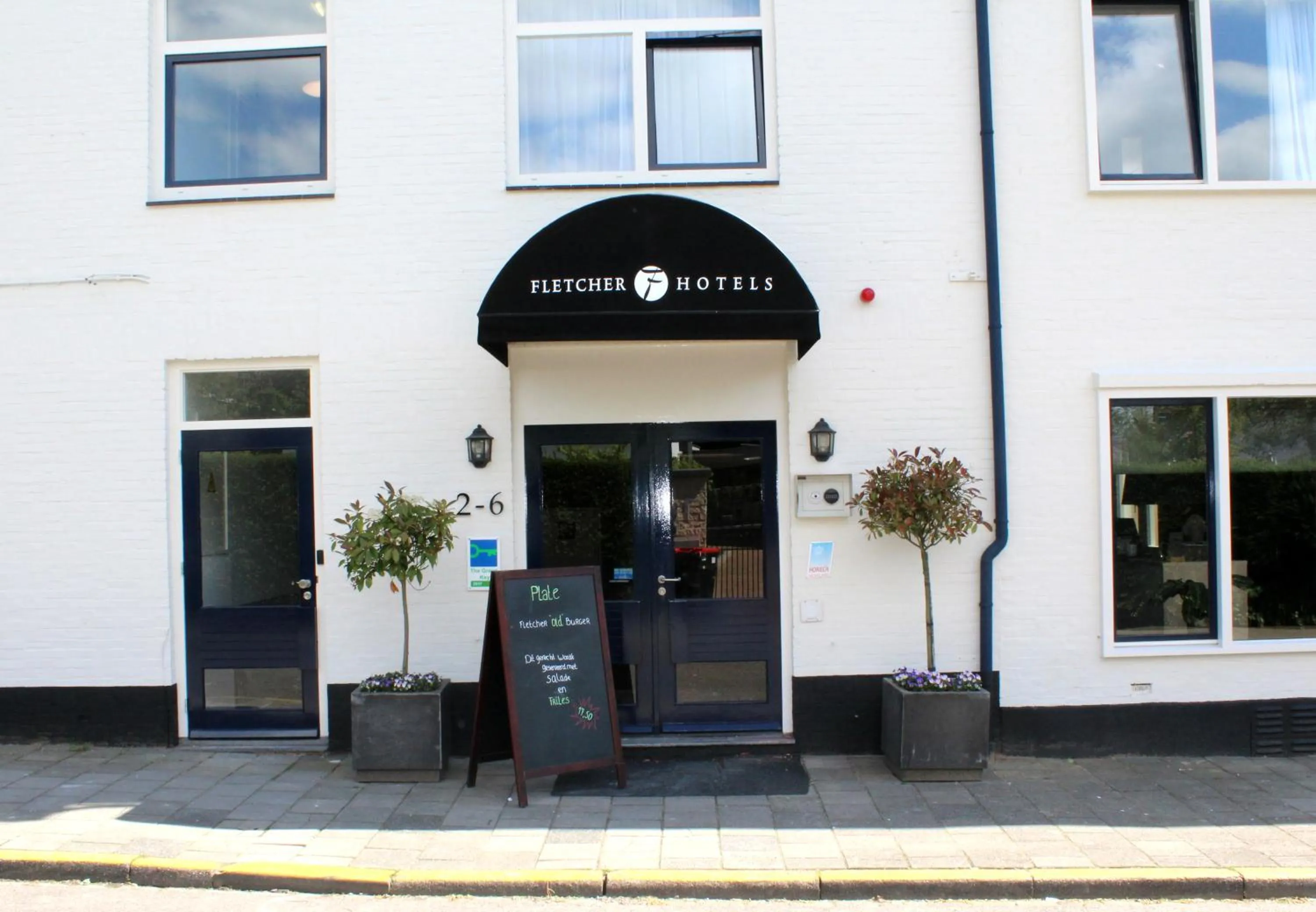 Facade/entrance in Fletcher Hotel Valkenburg
