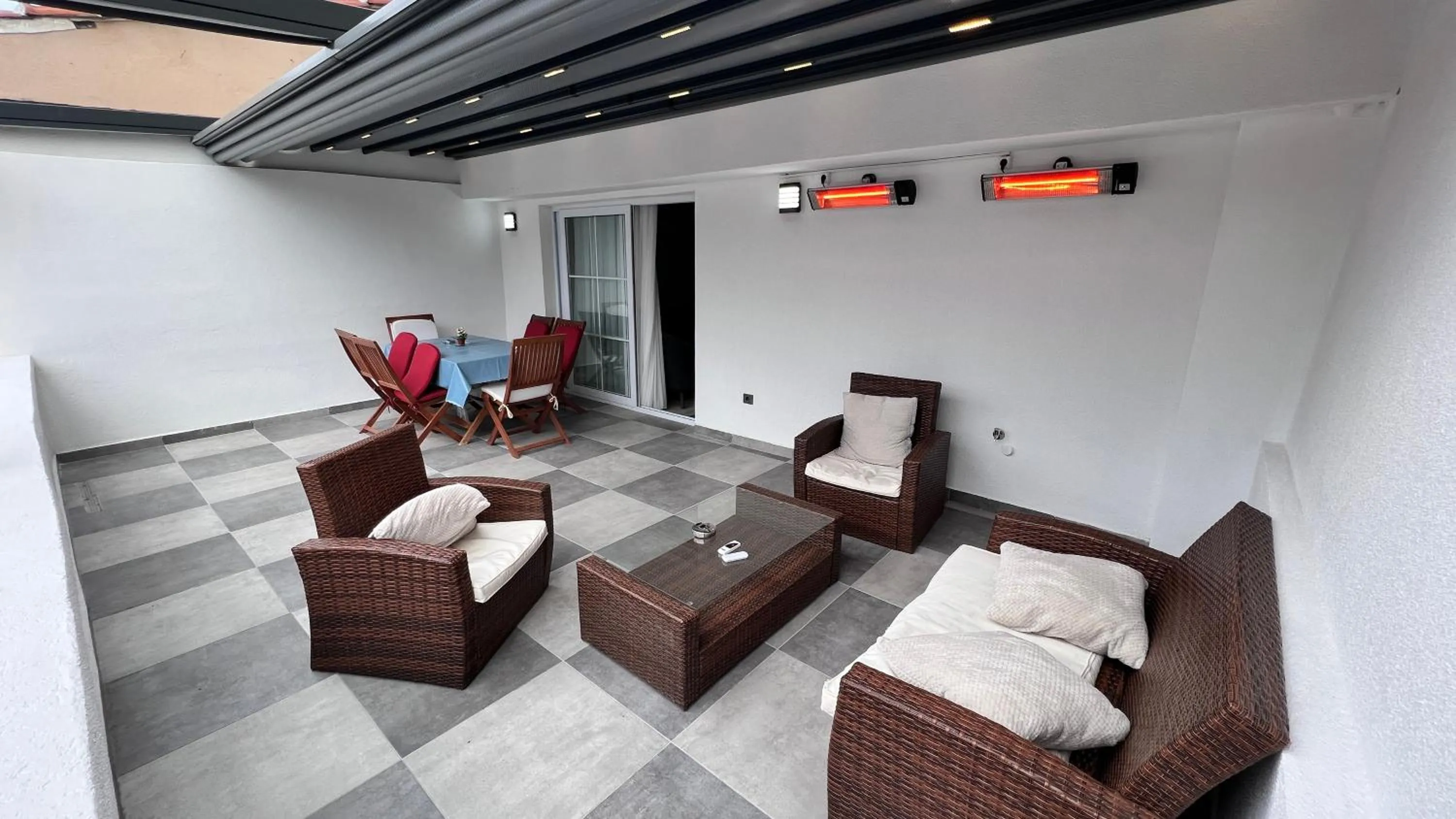 Balcony/Terrace in Merkuri apartments