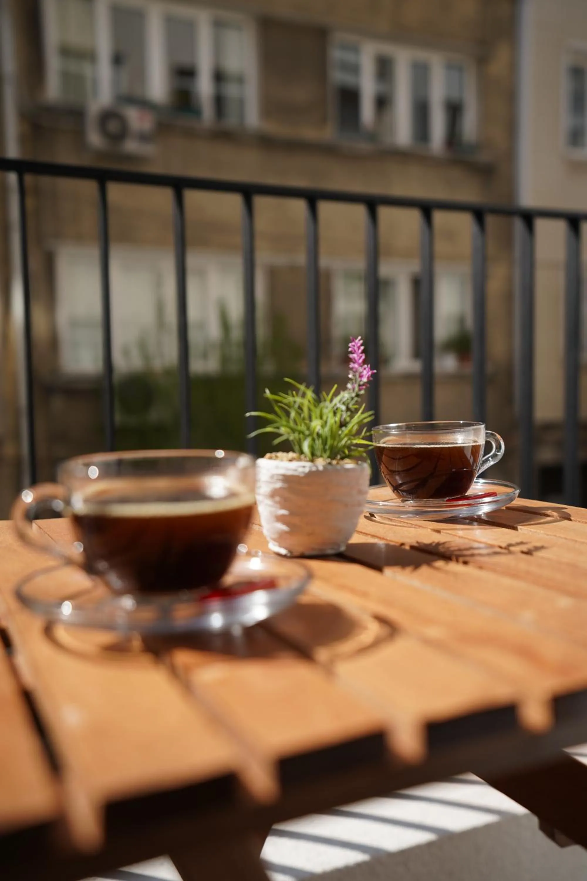 Coffee/tea facilities in Merkuri apartments