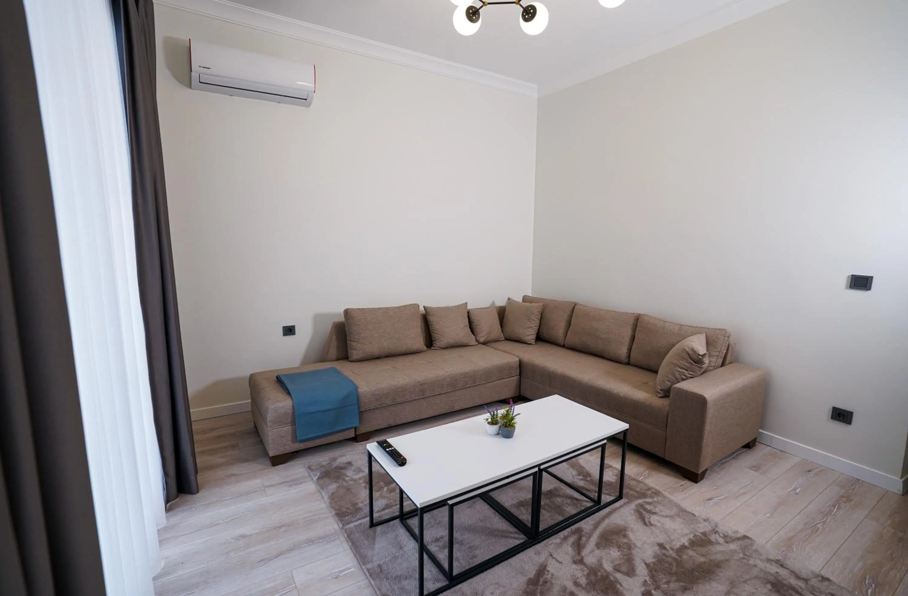 Living room in Merkuri apartments