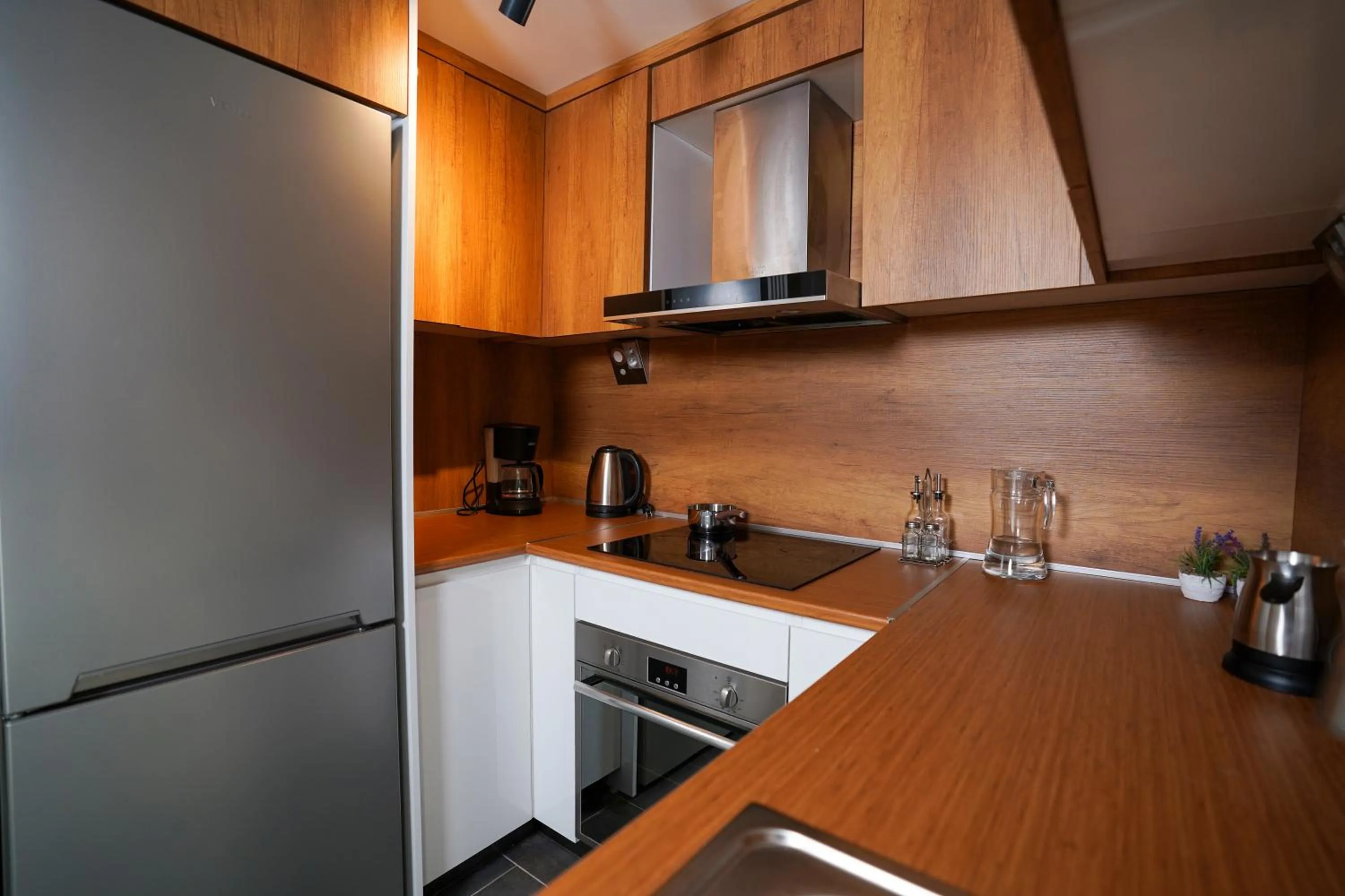 kitchen in Merkuri apartments