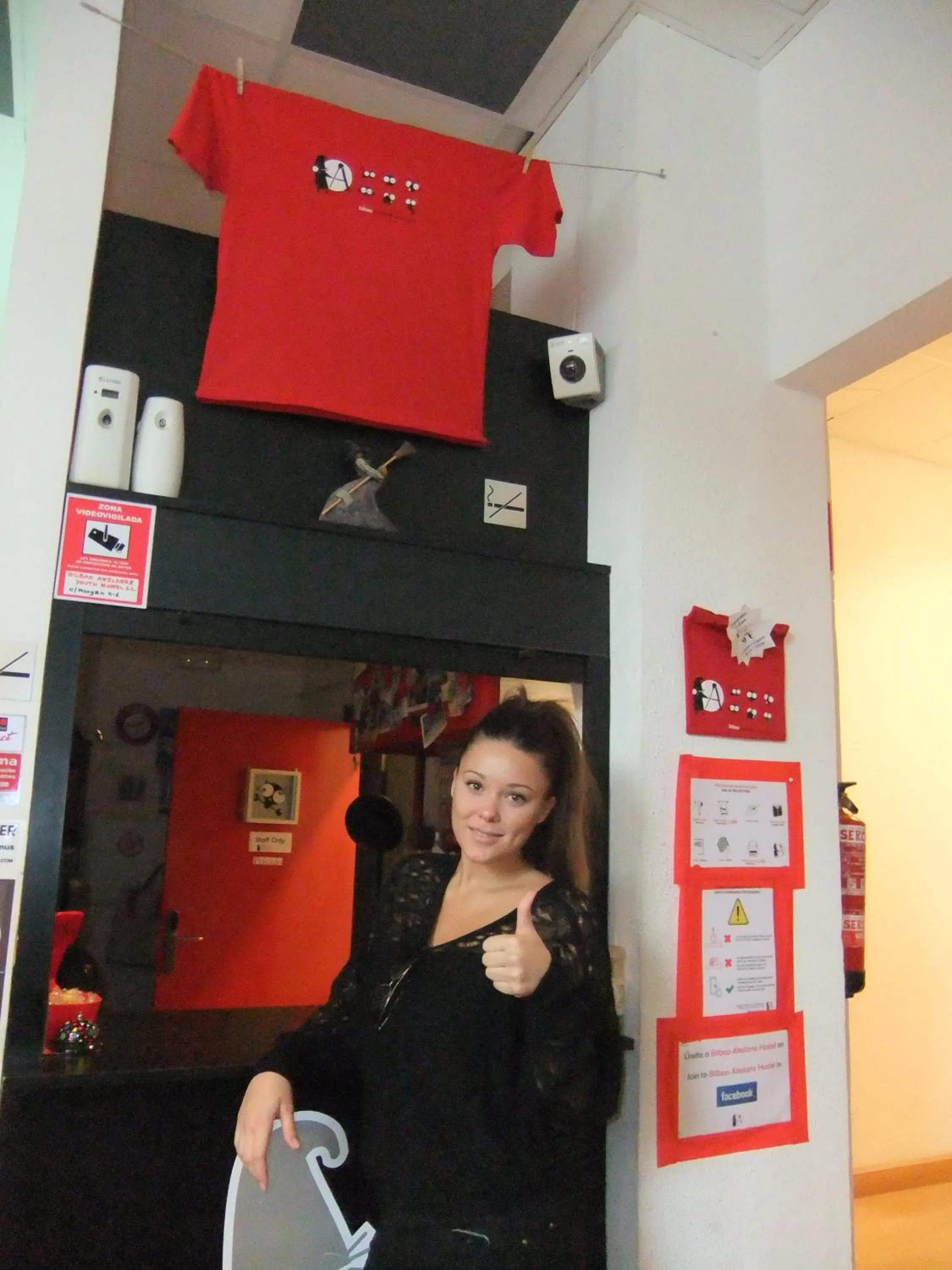 Guests in Bilbao Akelarre Hostel