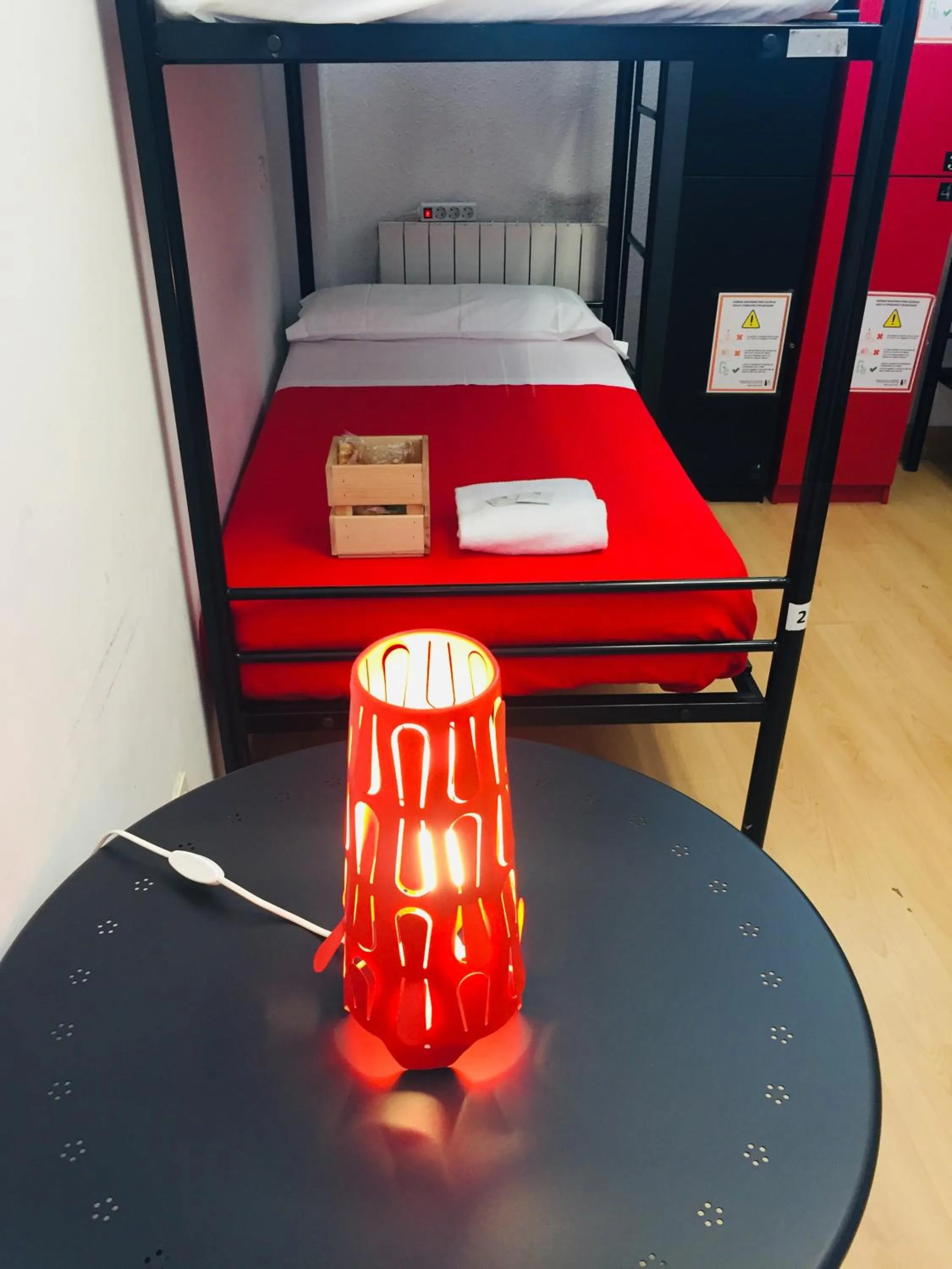 Bed in Bilbao Akelarre Hostel